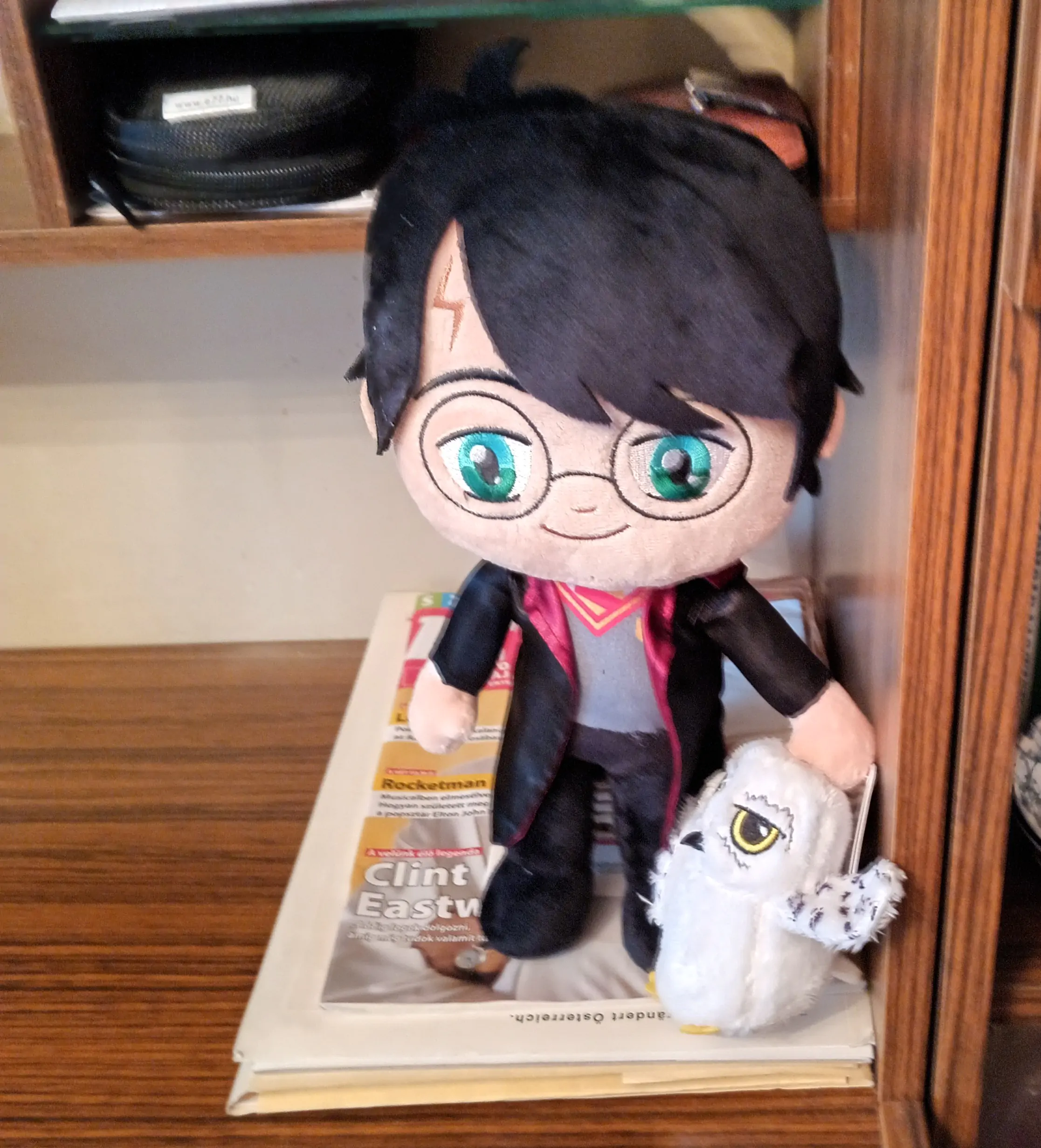 Harry Potter &amp; Hedwig jucărie de pluș 29cm poza produsului