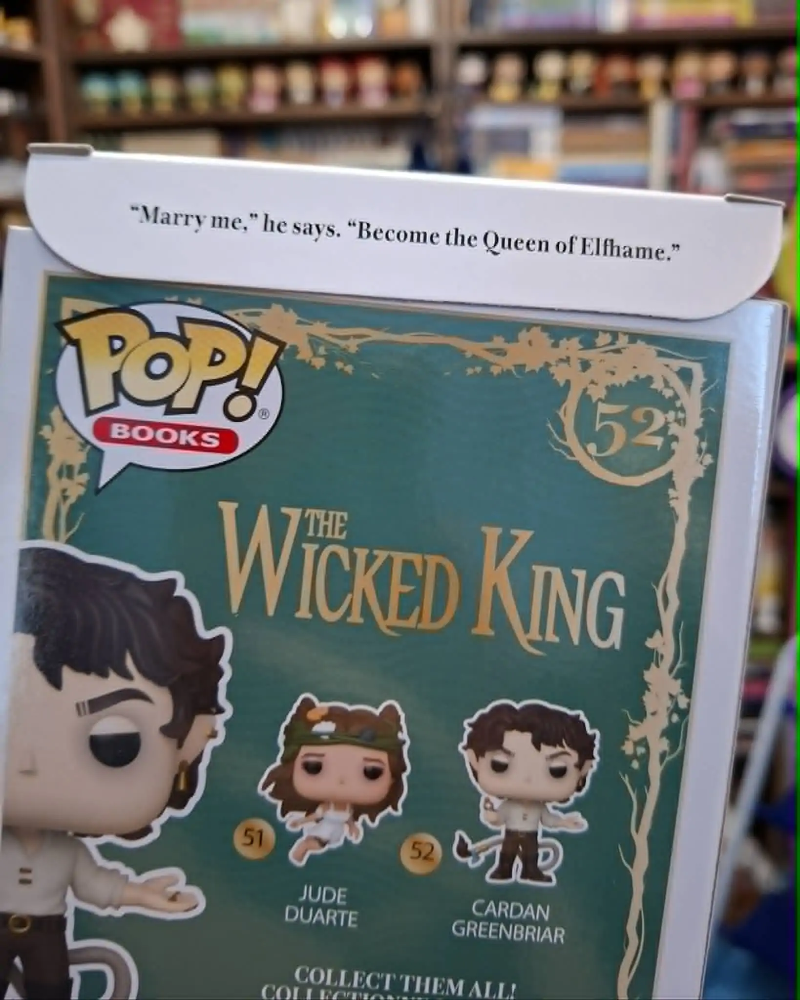 Funko POP figurina The Folk of the Air The Wicked King Cardan Greenbriar poza produsului