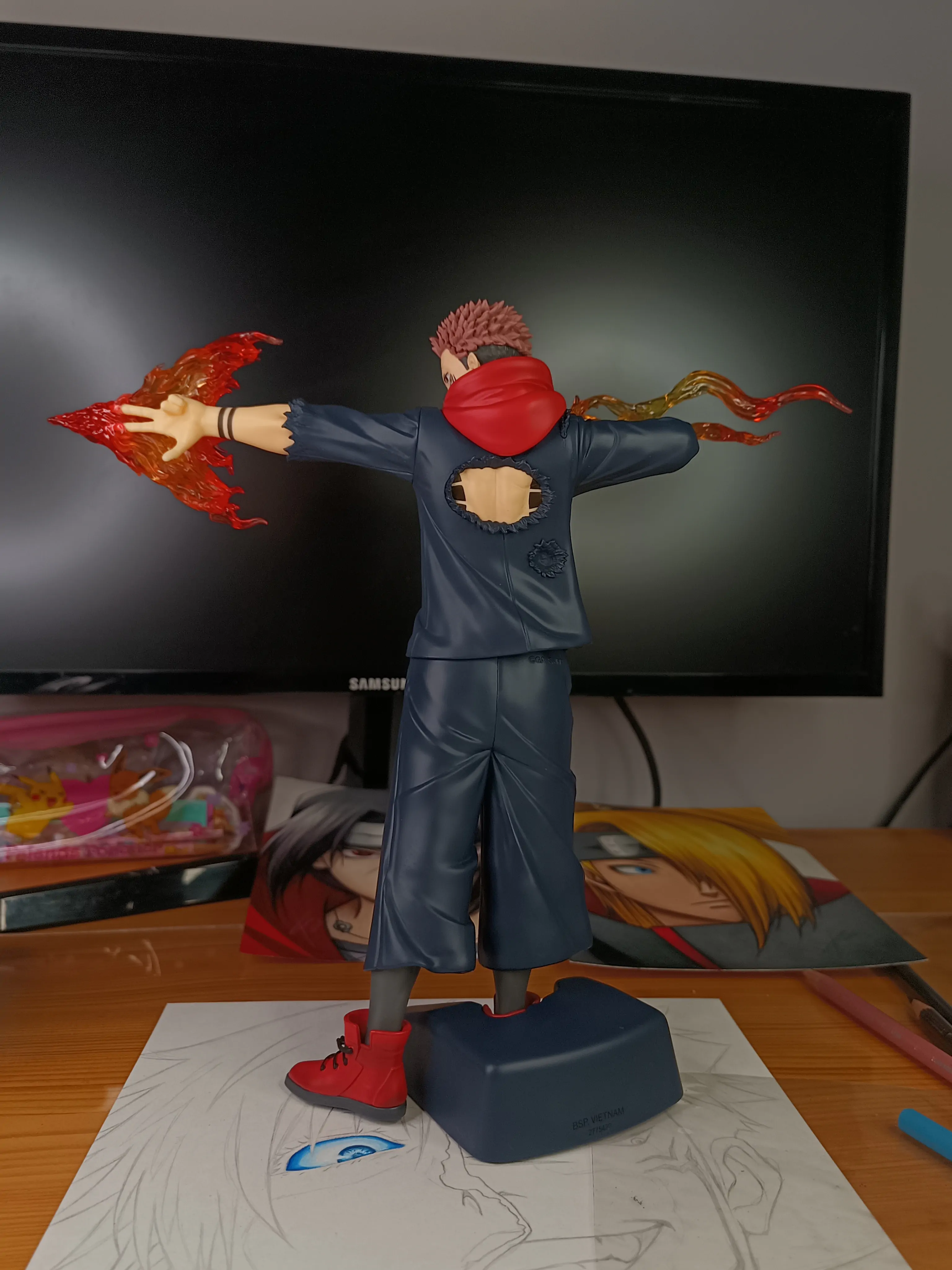 Jujutsu Kaisen Maximatic Plus figurina Sukuna 24cm poza produsului