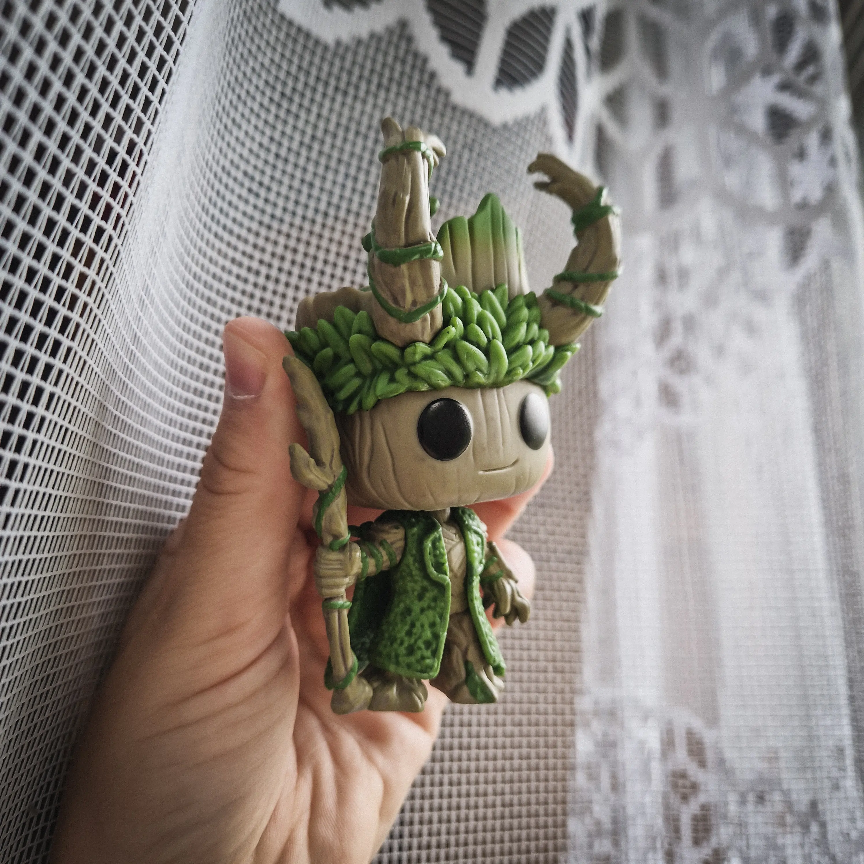 Figurină Funko POP Marvel We Are Groot - Groot ca Loki poza produsului