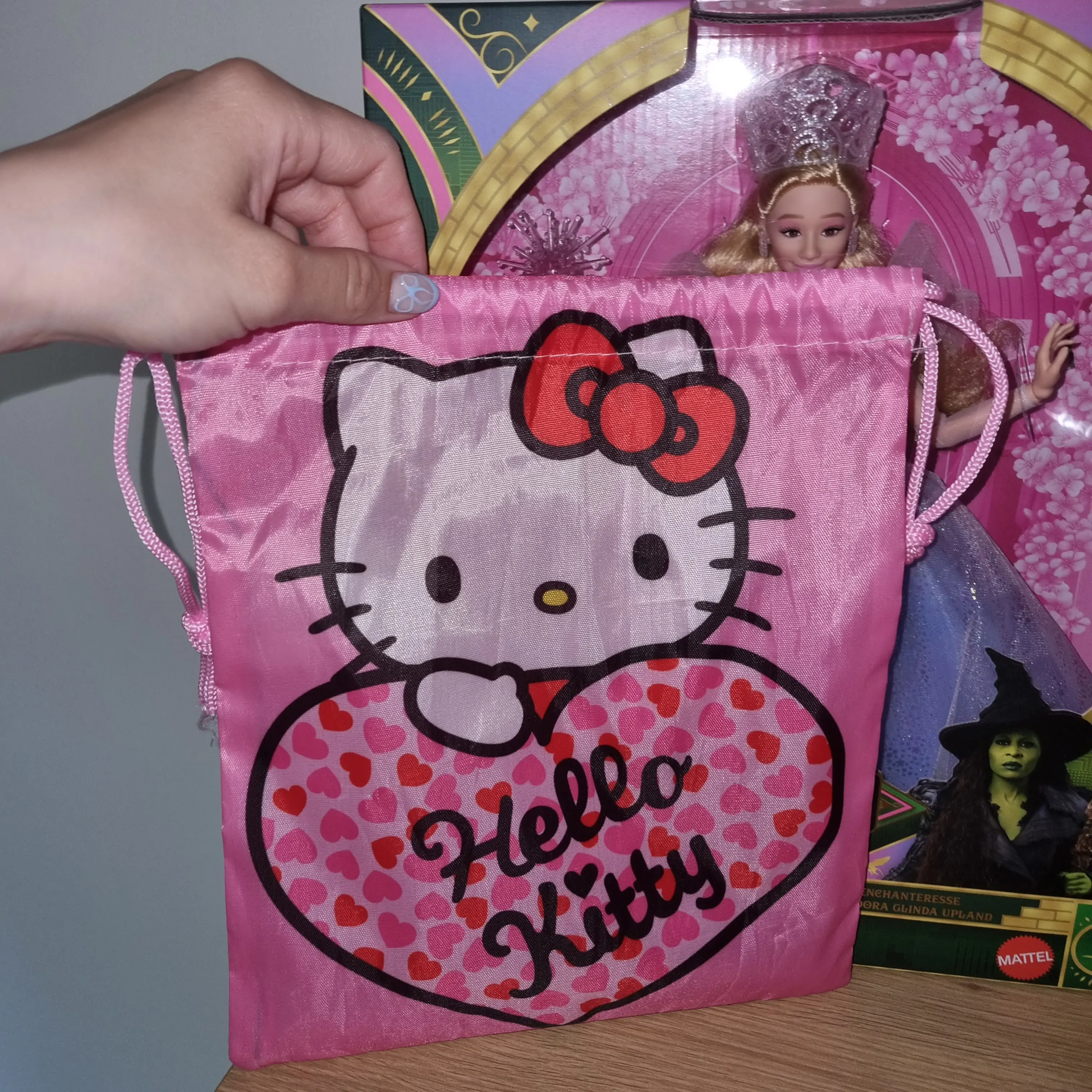 Hello Kitty Heart Geanta de pranz 26.5 cm poza produsului