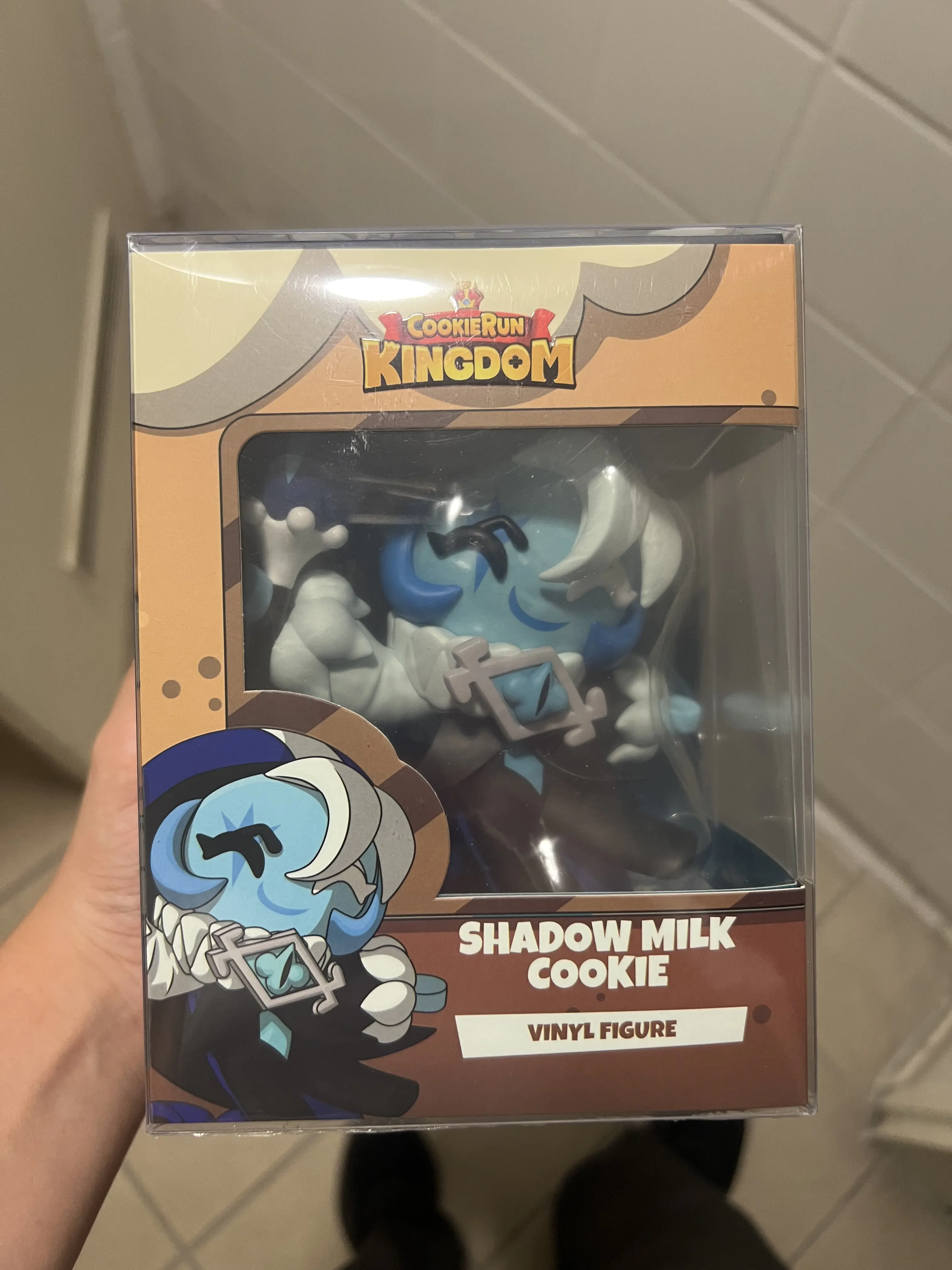 Cookie Run Kingdom Figurina de vinil Shadow Milk Cookie 11 cm poza produsului