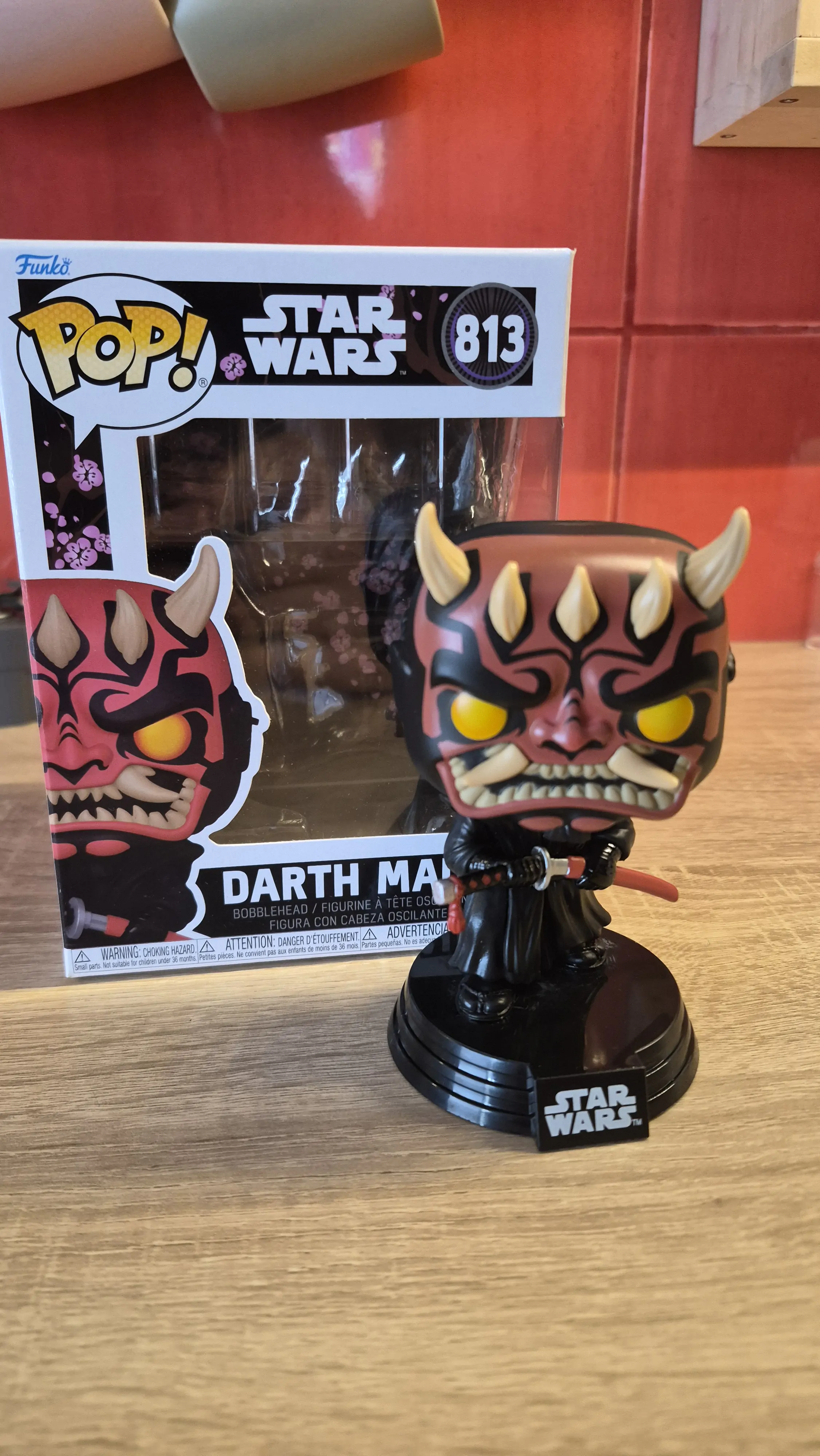 Figurina Funko POP Star Wars Darth Maul poza produsului
