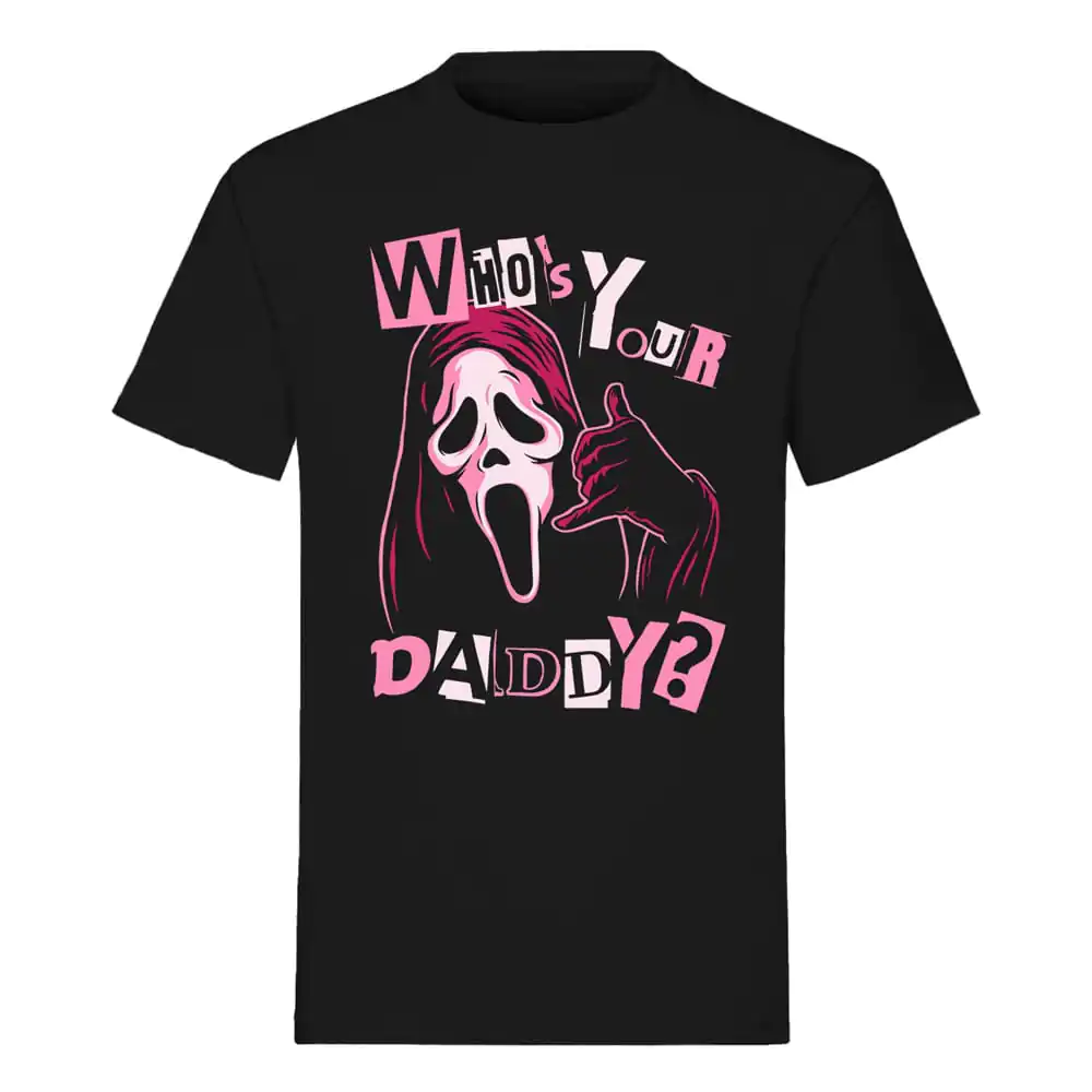 Scream T-Shirt Ghost Face Who's Your Daddy poza produsului