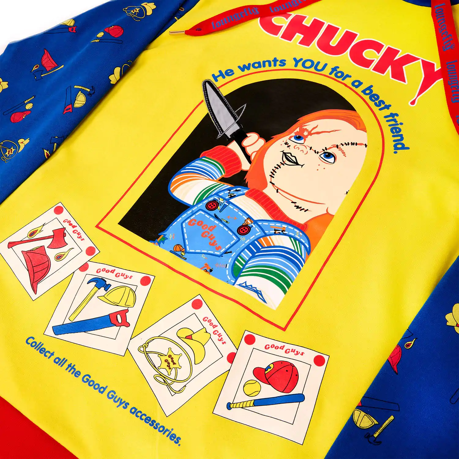 Jachetă cu glugă Child's Play by Loungefly Chucky poza produsului