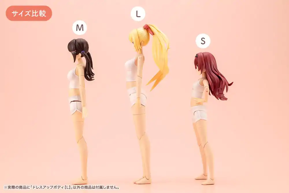 Sousai Shojo Teien Accessory Set pentru figurine de acțiune 1/10 Dress Up Body Size L poza produsului