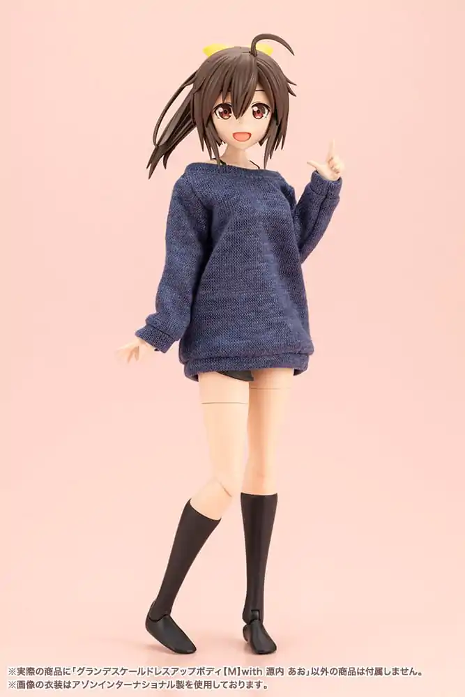 Sousai Shojo Teien Set de accesorii pentru figurine de actiune Grande Scale corp pentru imbracat Size M cu Ao Gennai poza produsului