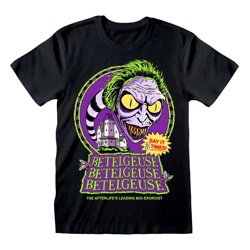 Beetlejuice Tricou Say it three Times poza produsului