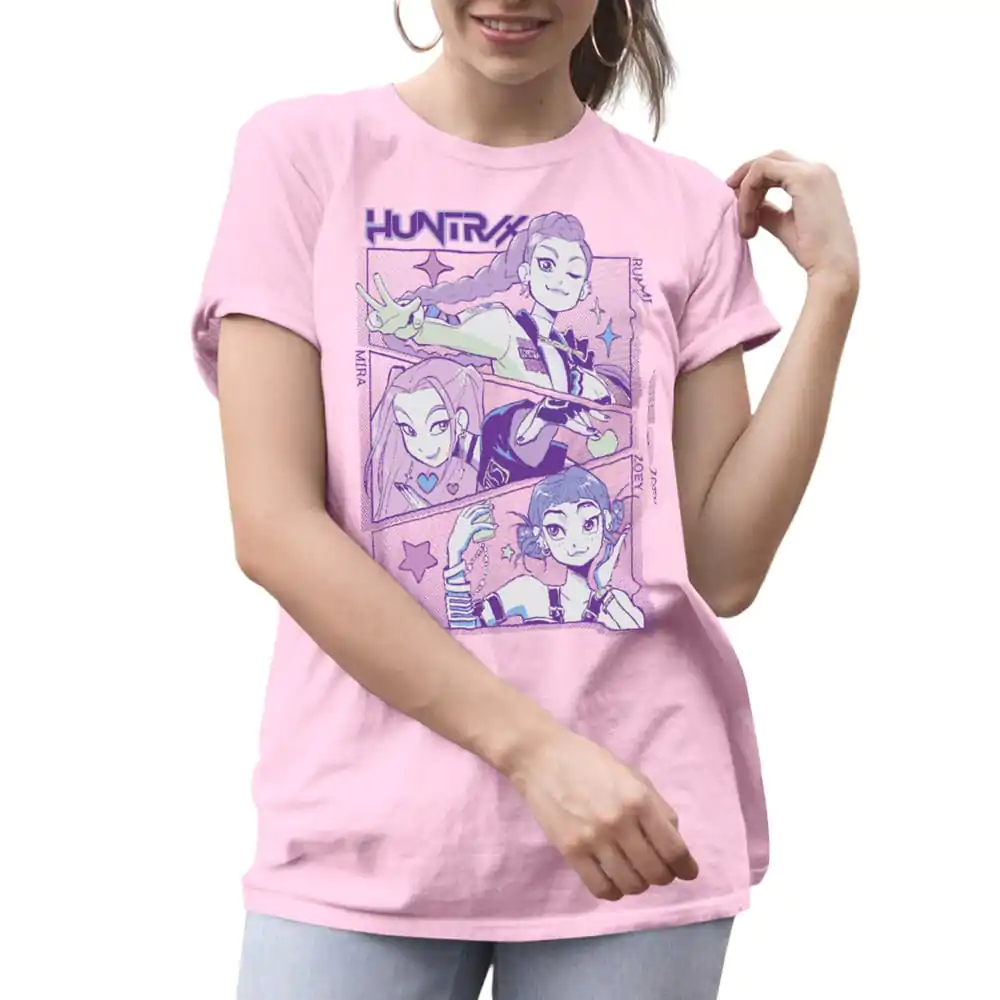 KPop Demon Hunters Tricou Huntrix poza produsului