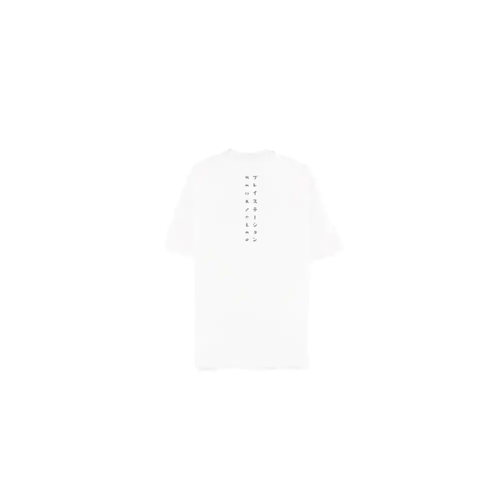 PlayStation Tricou Logo White Loose Fit poza produsului