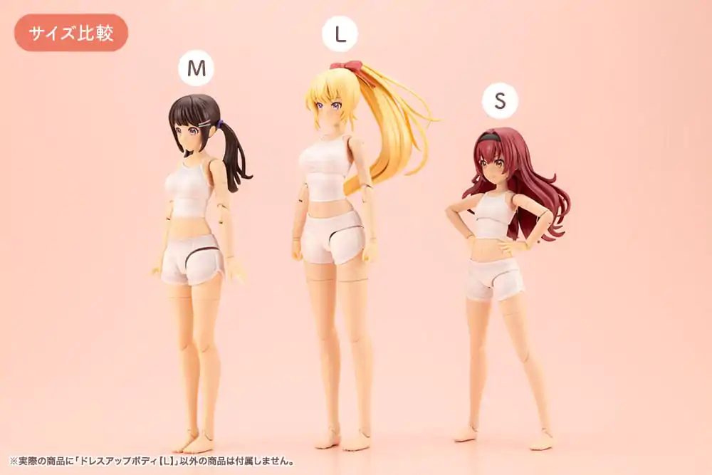 Sousai Shojo Teien Accessory Set pentru figurine de acțiune 1/10 Dress Up Body Size L poza produsului