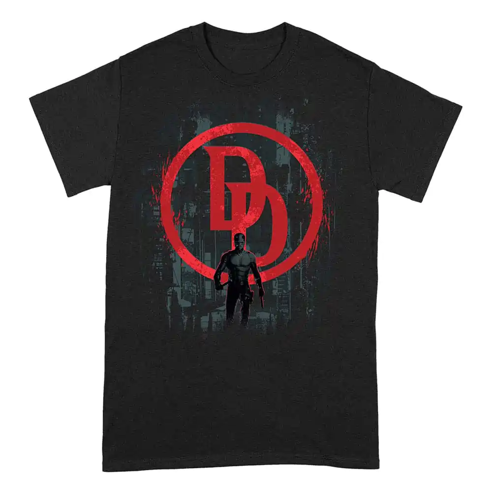 Marvel Daredevil T-Shirt Daredevil Double D Shadow - Tricou poza produsului