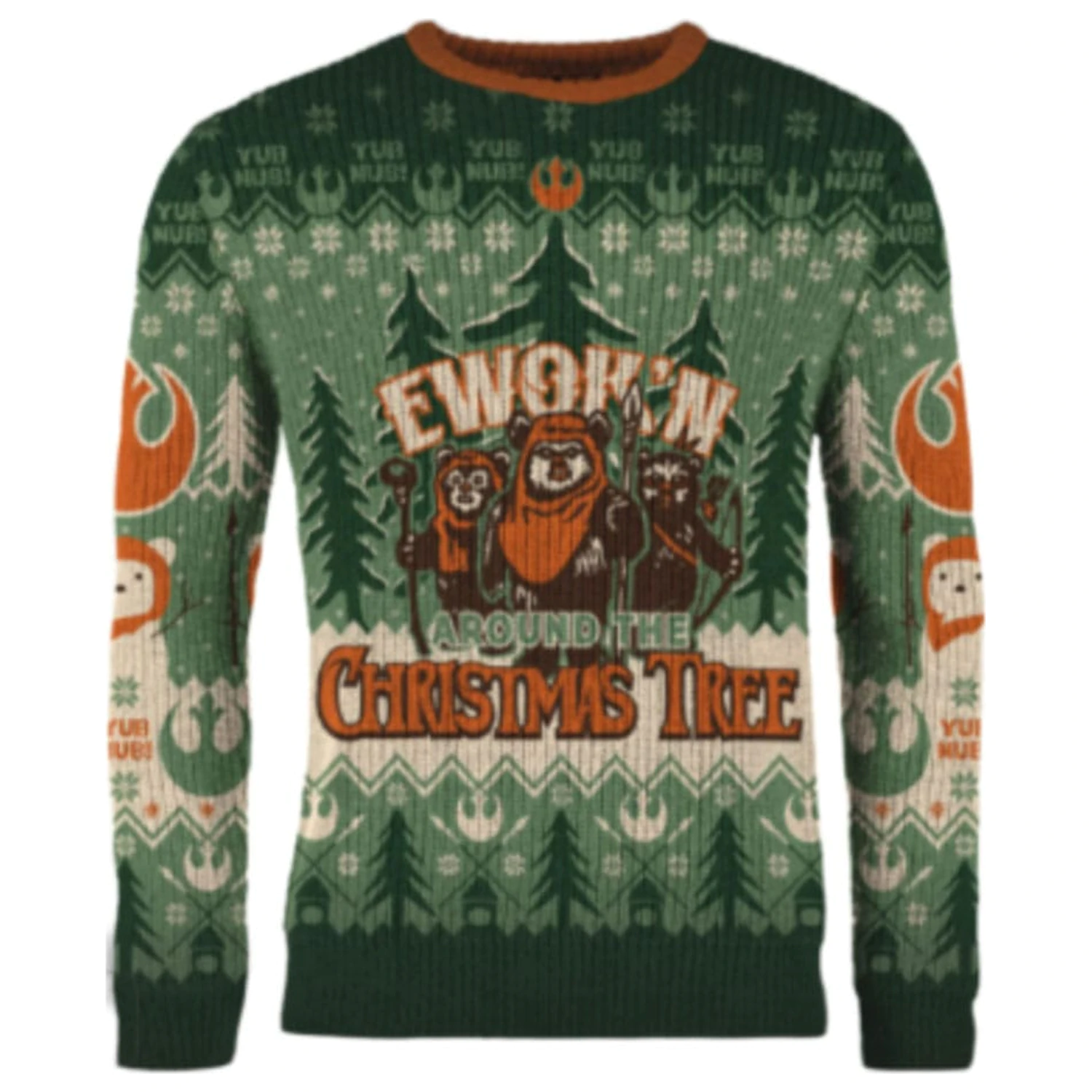 Star Wars pulover de Crăciun Ewok'n around the Christmas Tree poza produsului