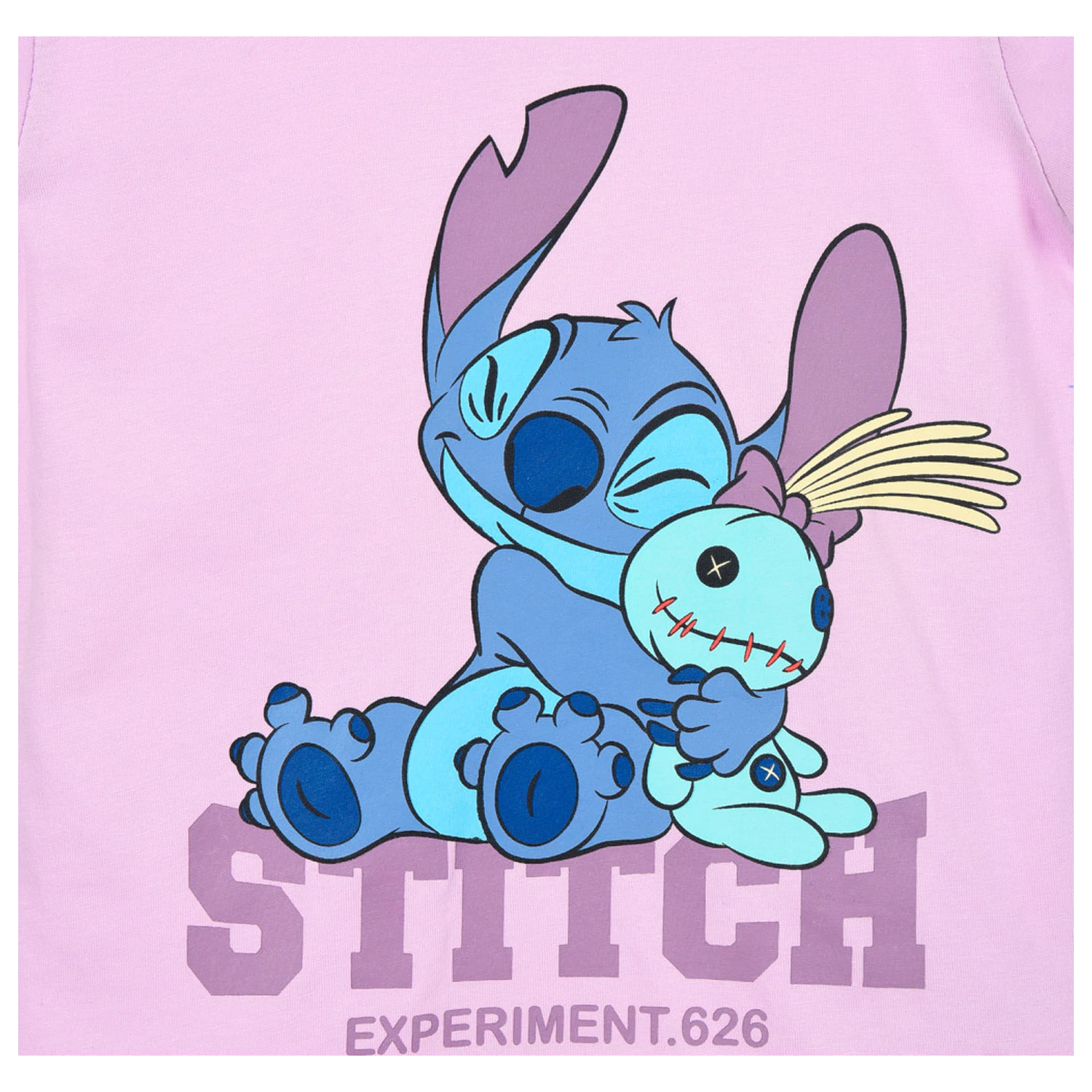 Tricou pentru copii cu maneca scurta Stitch Experiment, bluza poza produsului