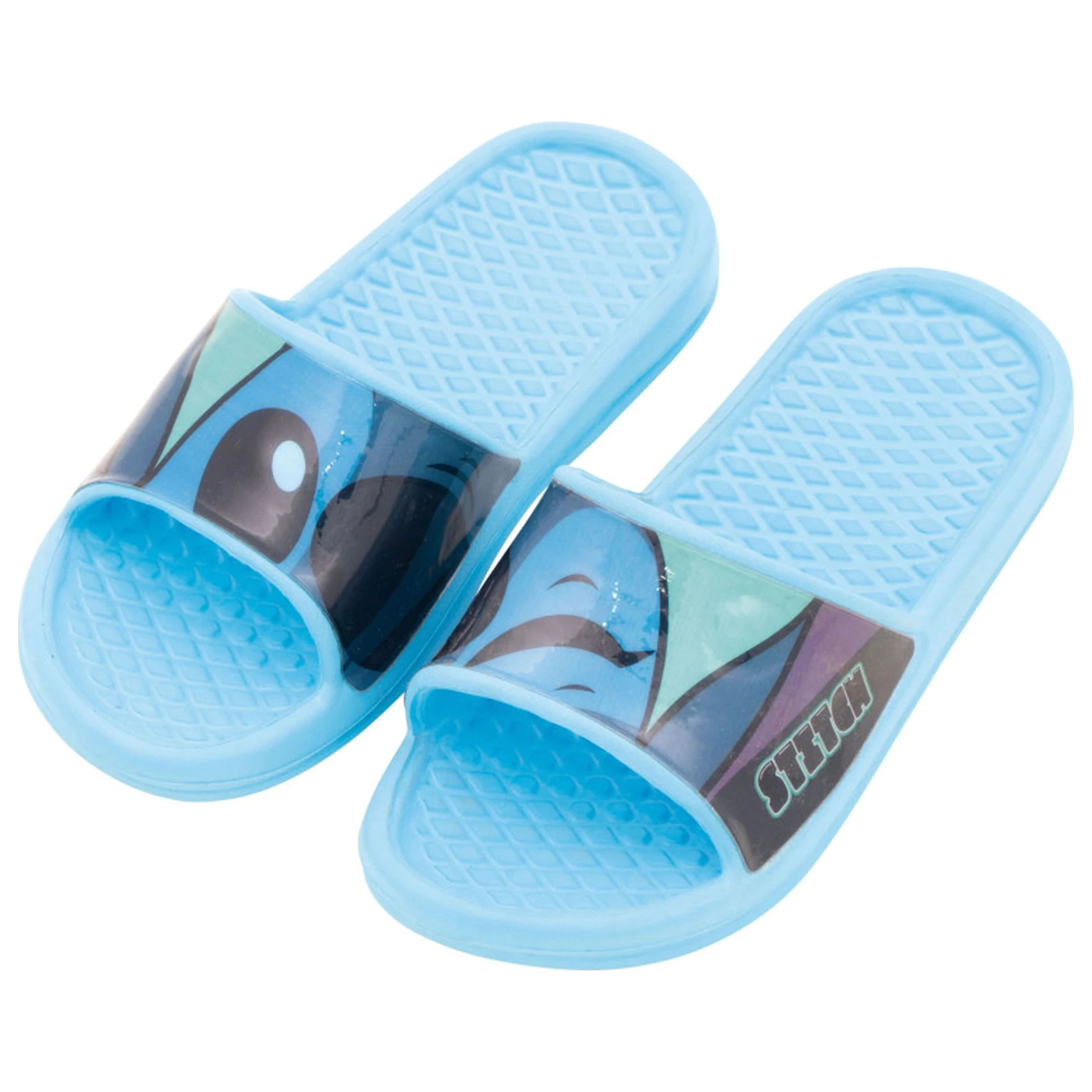 Stitch Wink Blue papuci pentru copii poza produsului