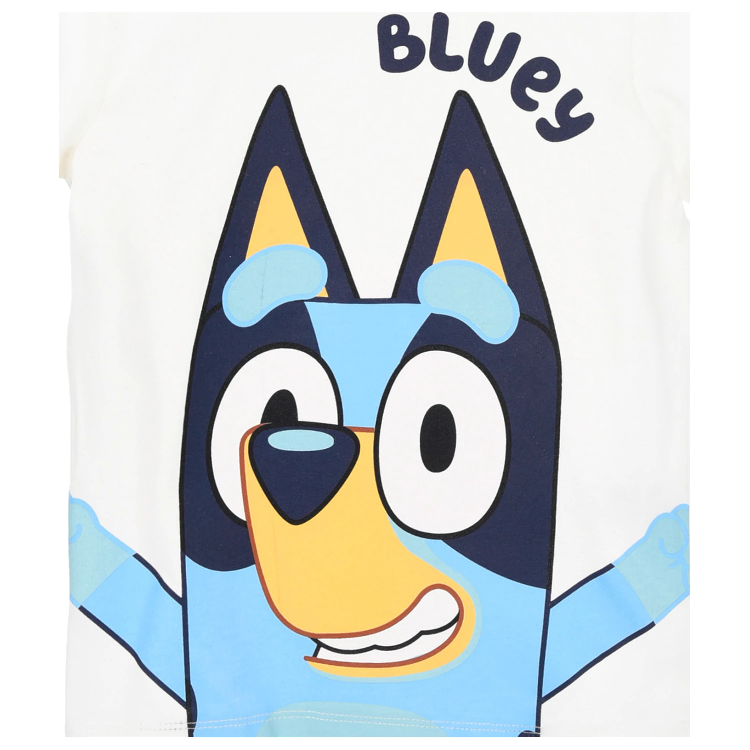 Bluey White Kids' Short Tricou, Top poza produsului