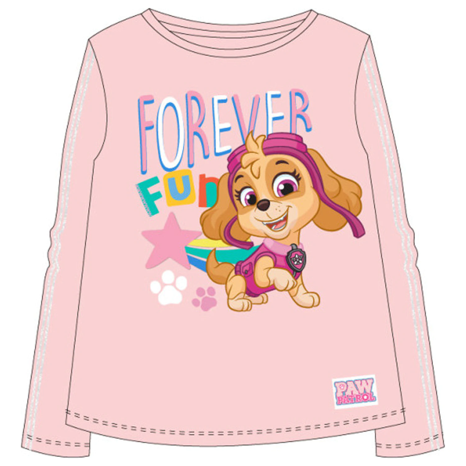 Paw Patrol Forever Fun Kids Tricou cu mânecă lungă, Top poza produsului