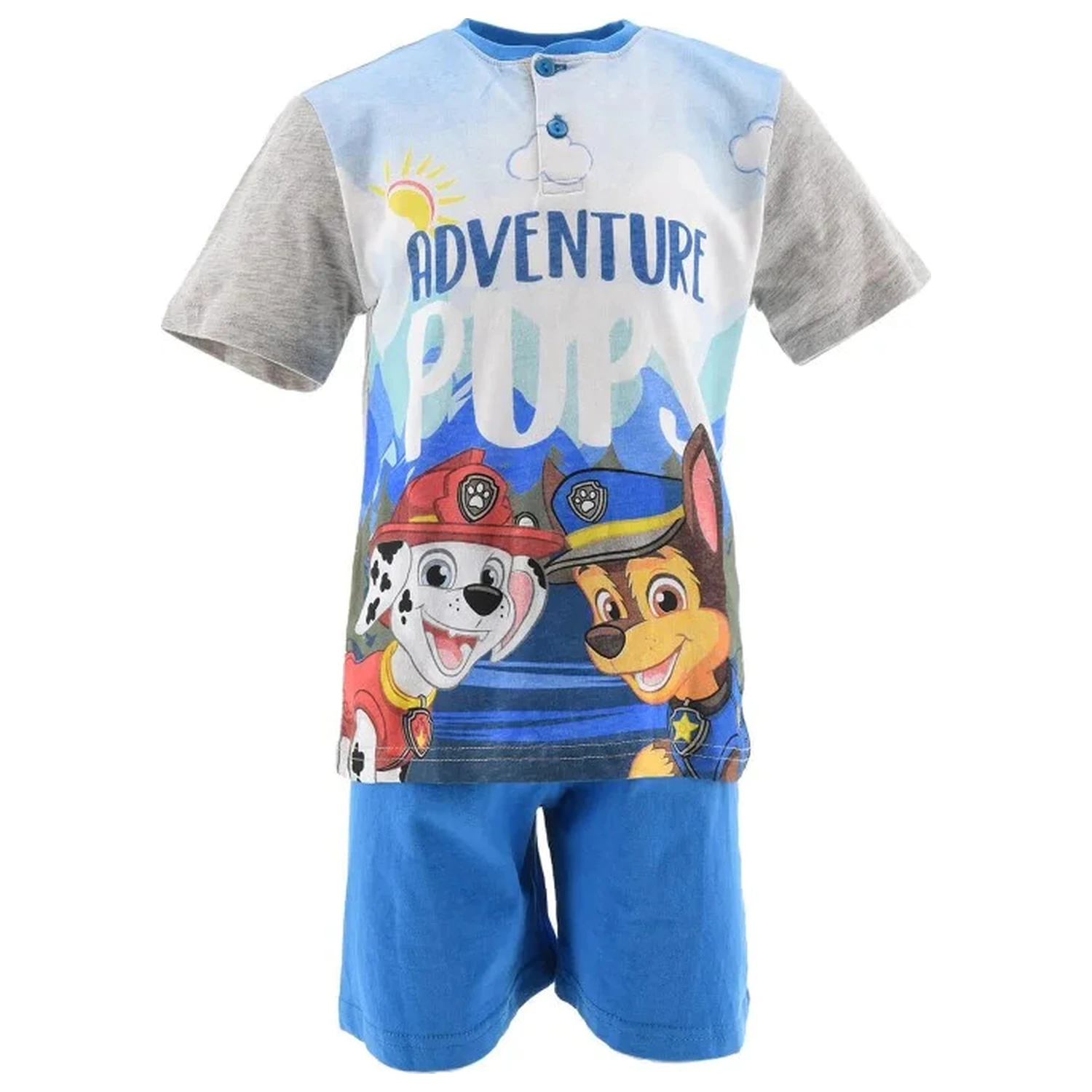Paw Patrol Adventure Pups Scurtă Pijama Copii poza produsului