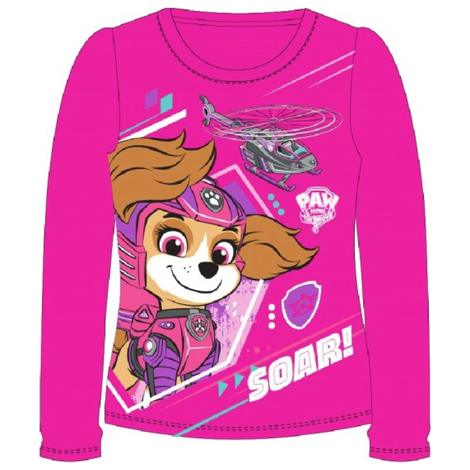 Paw Patrol Soar Kids Long Sleeve T-Shirt, Top cu maneca lunga pentru copii poza produsului