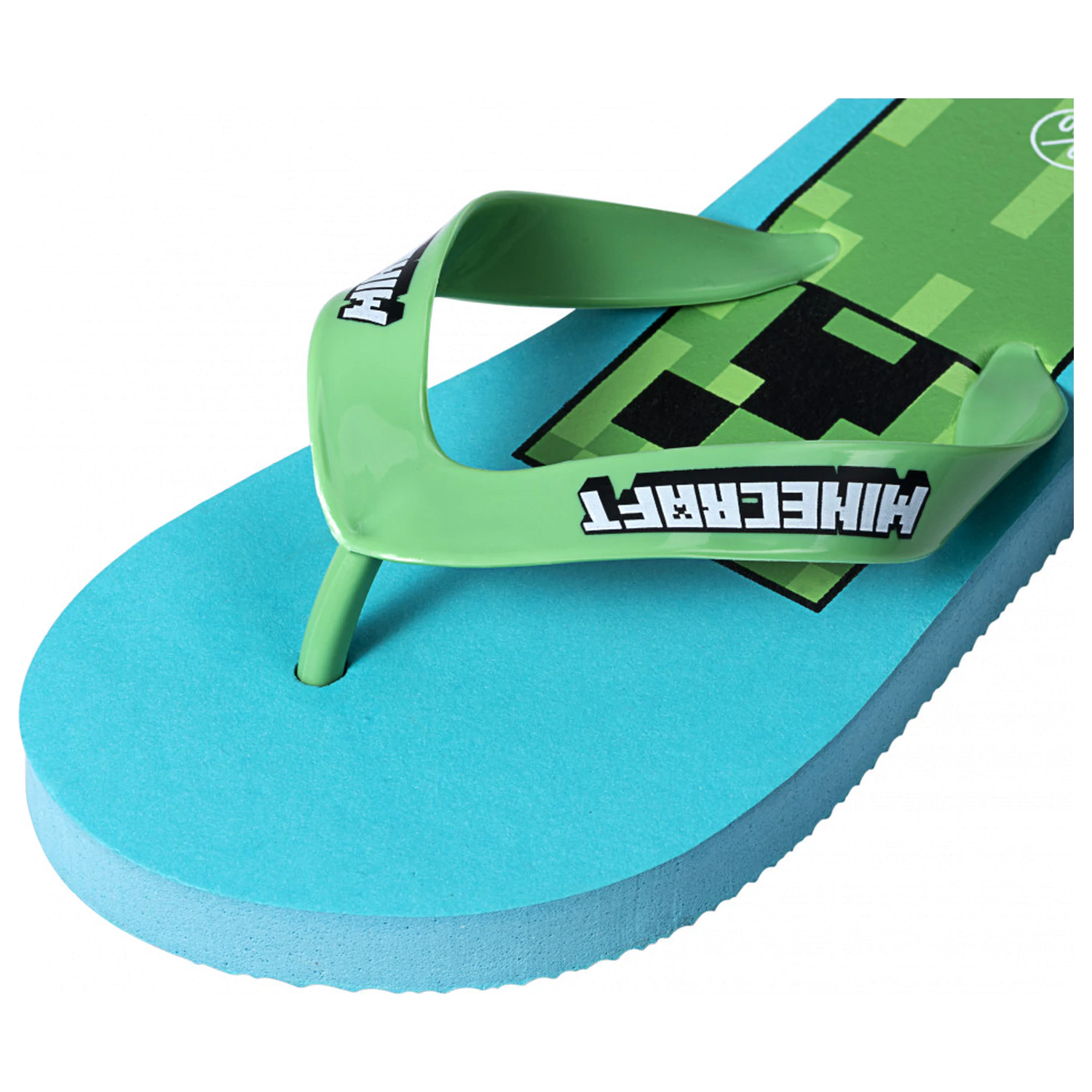 Minecraft Blue Papuci Flip-Flop pentru copii, Flip-Flop poza produsului