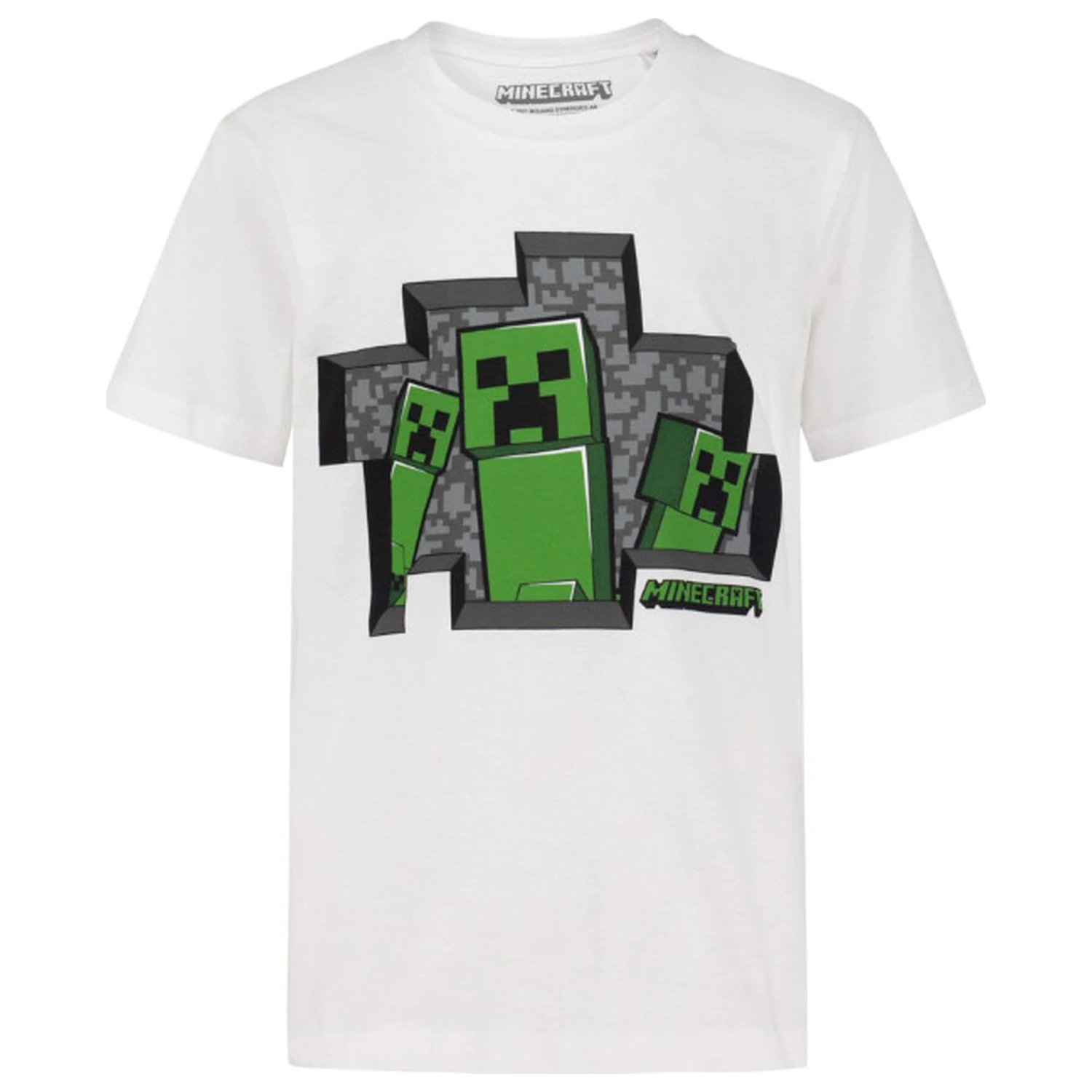 Minecraft Tunnel Trouble copii pijama scurta poza produsului