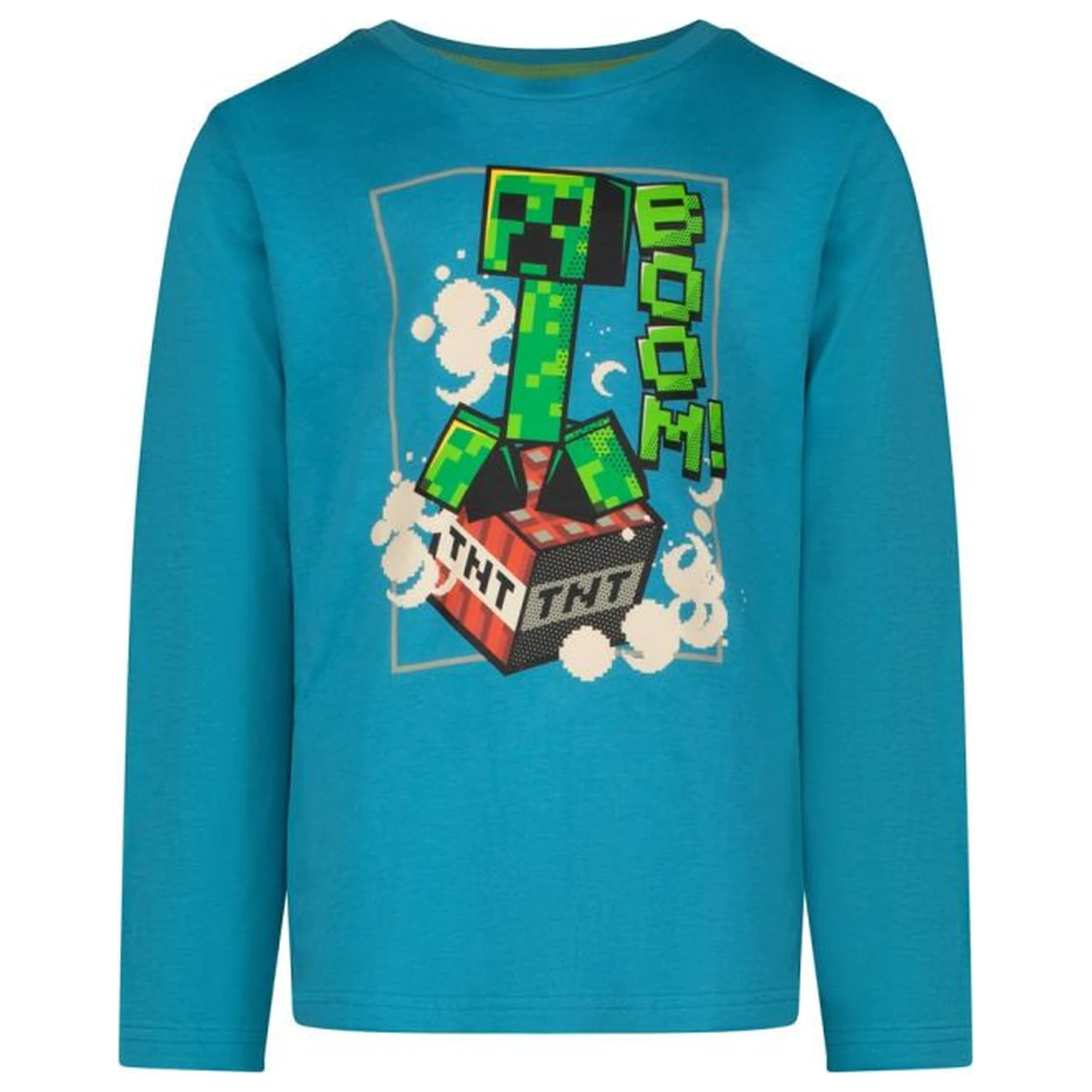 Minecraft BOOM! tricou cu maneca lunga pentru copii, top poza produsului