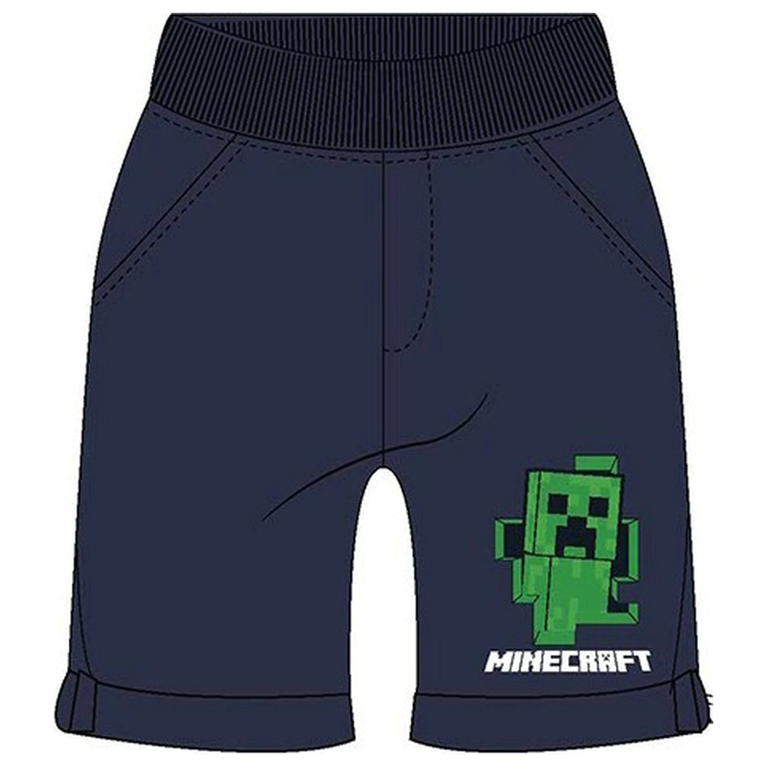 Minecraft Creeper Clash pantaloni scurți pentru copii poza produsului