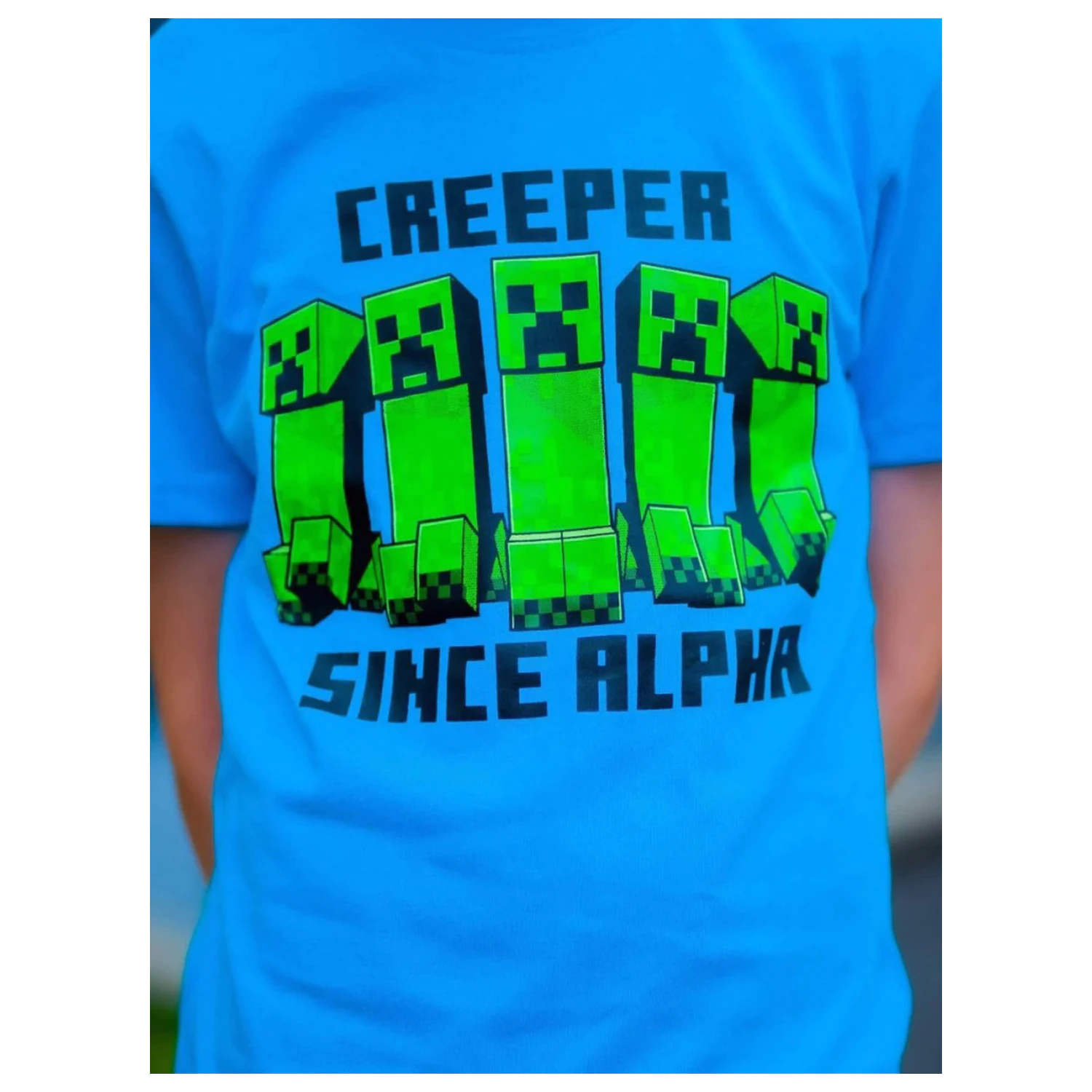 Minecraft Alpha pijamale scurte pentru copii poza produsului