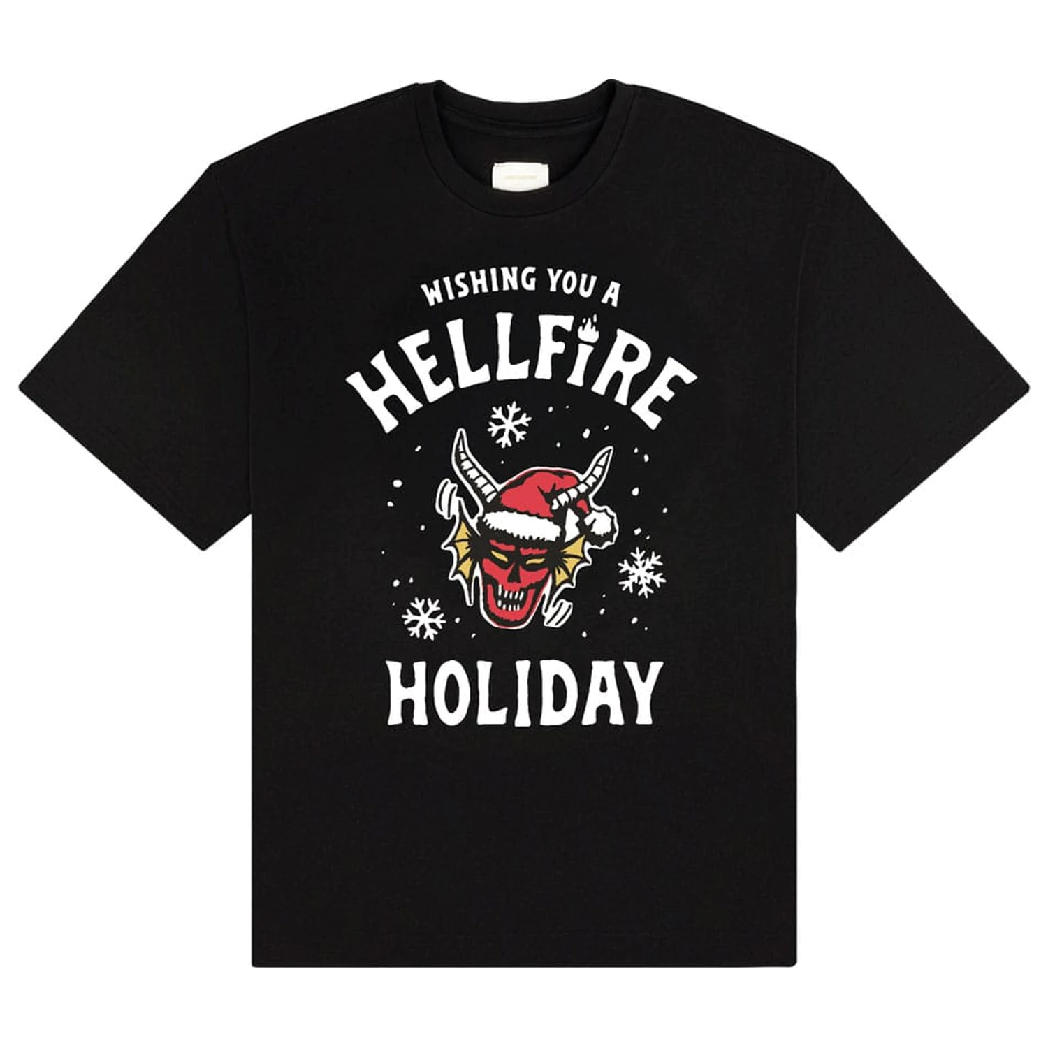 Stranger Things Tricou Wishing You A Hellfire Holiday poza produsului