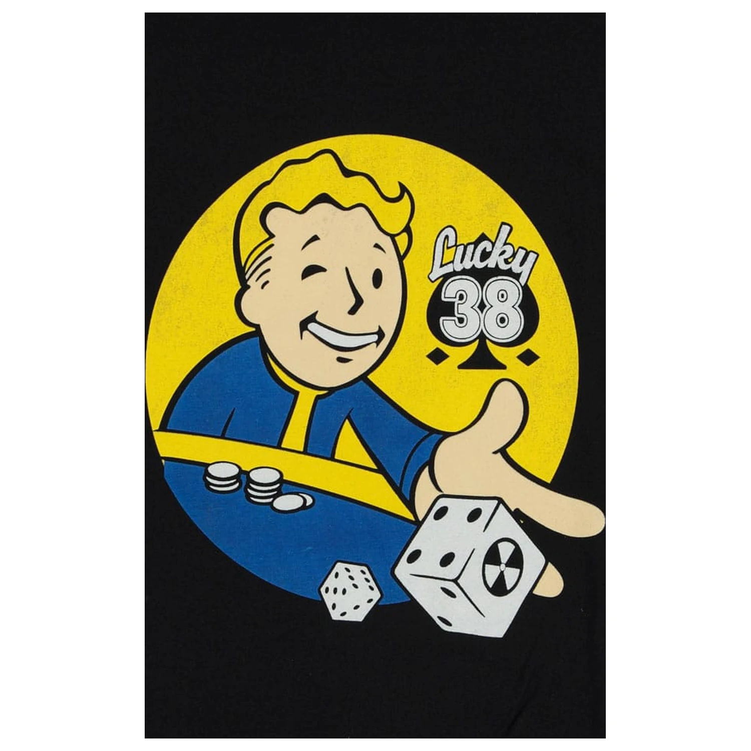 Tricou Fallout Lucky 38 Dice poza produsului