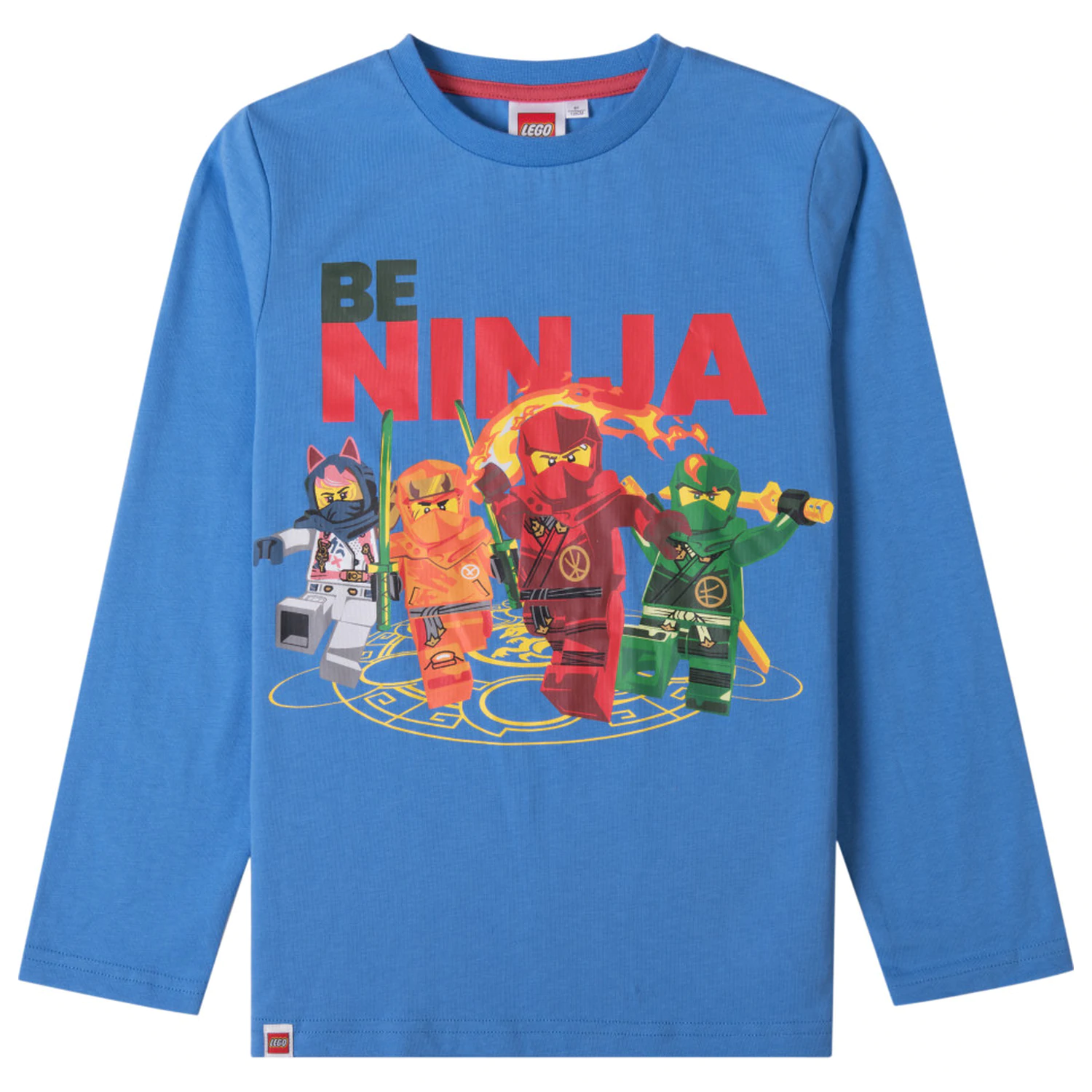 Lego Ninjago Be Ninja Blue Kids Bluza de copii cu maneca lunga, Top poza produsului