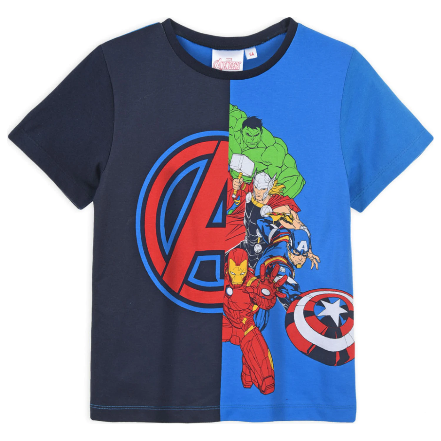 Avengers Team Blue Kids Tricou cu maneca scurta poza produsului