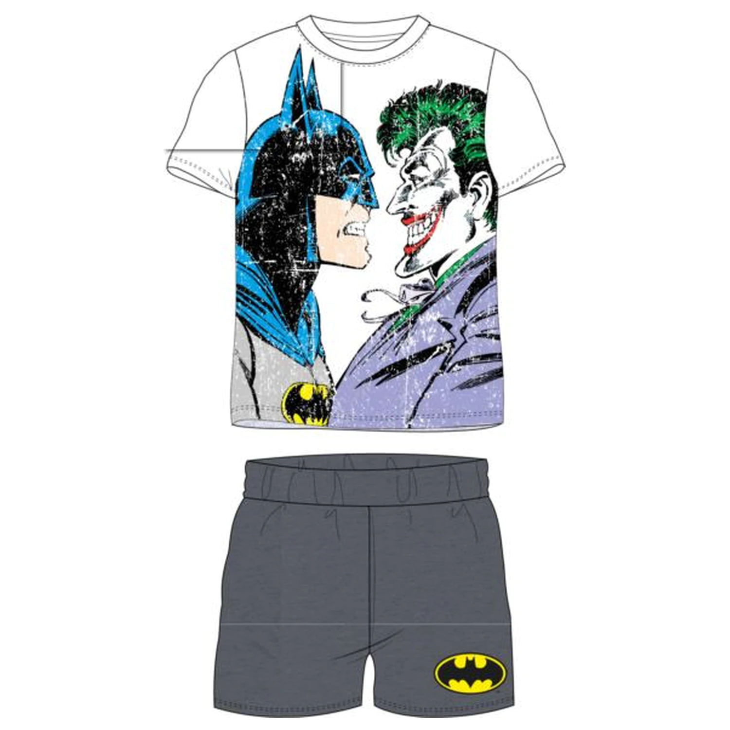 Batman VS Joker Pijama scurta pentru copii poza produsului