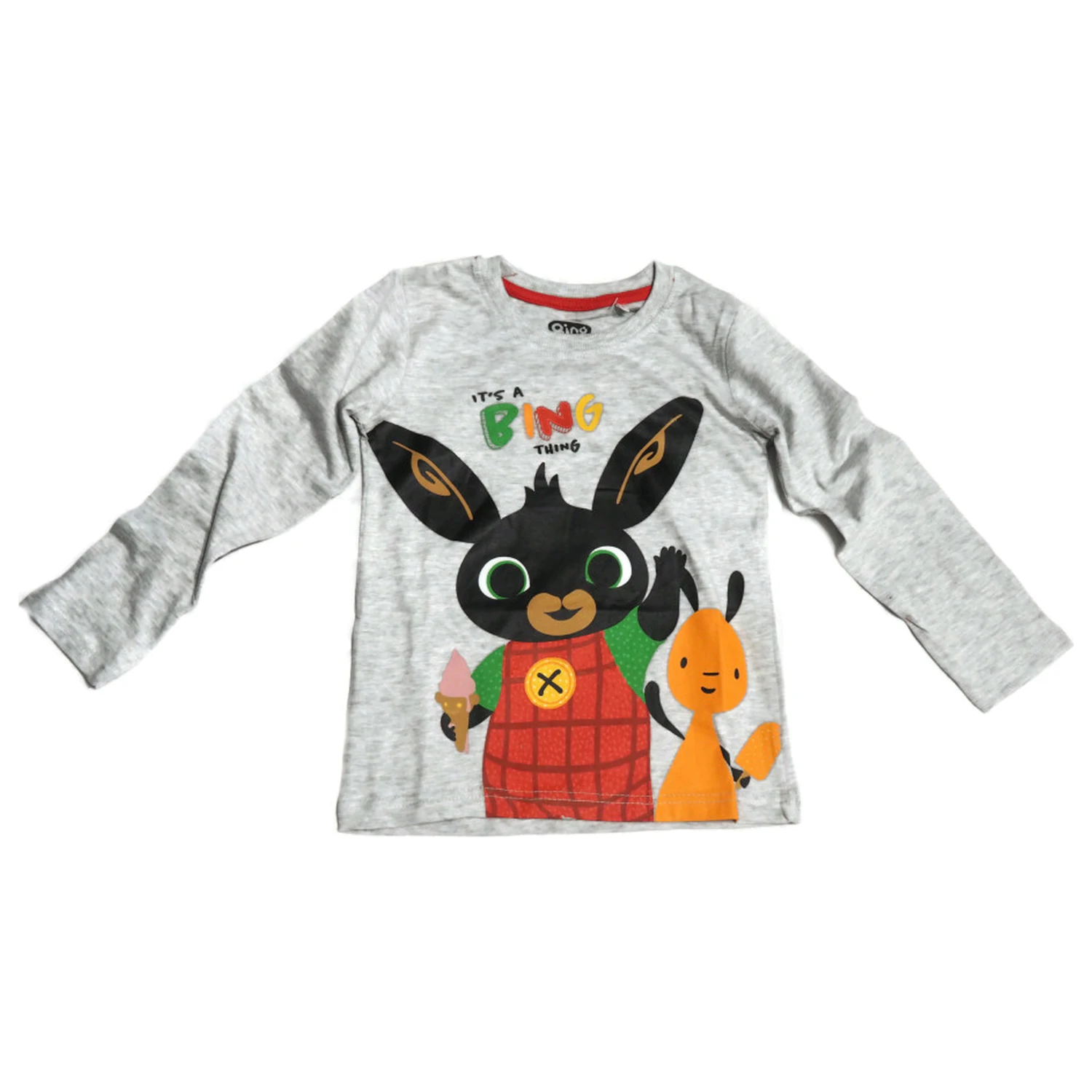 Bing Thing Grey Tricou cu mânecă lungă pentru copii poza produsului