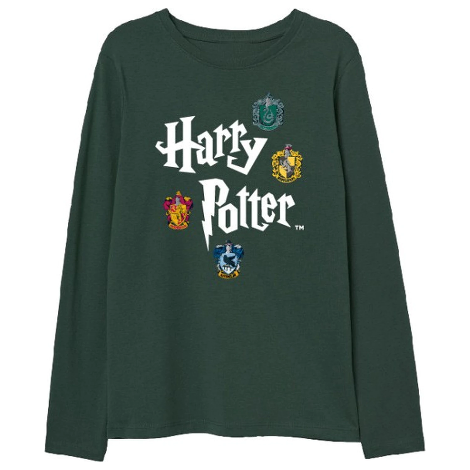 Harry Potter Emblems Kids Tricou cu mânecă lungă poza produsului