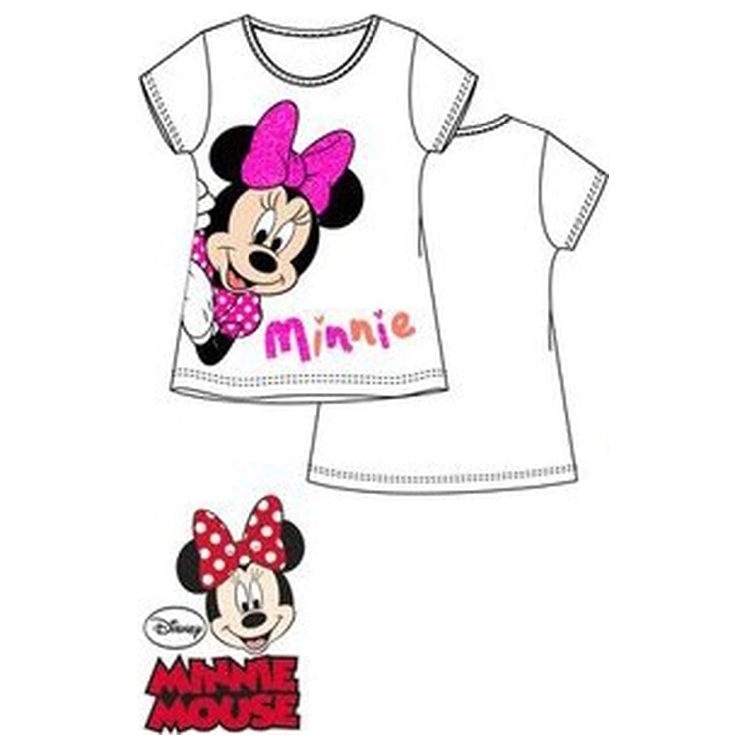 Disney Minnie Surprise Tricou cu mânecă scurtă, Top pentru copii poza produsului