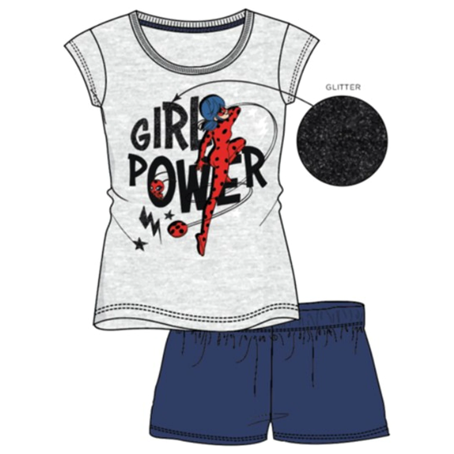 Miraculous Power Pijama Scurta pentru Copii poza produsului