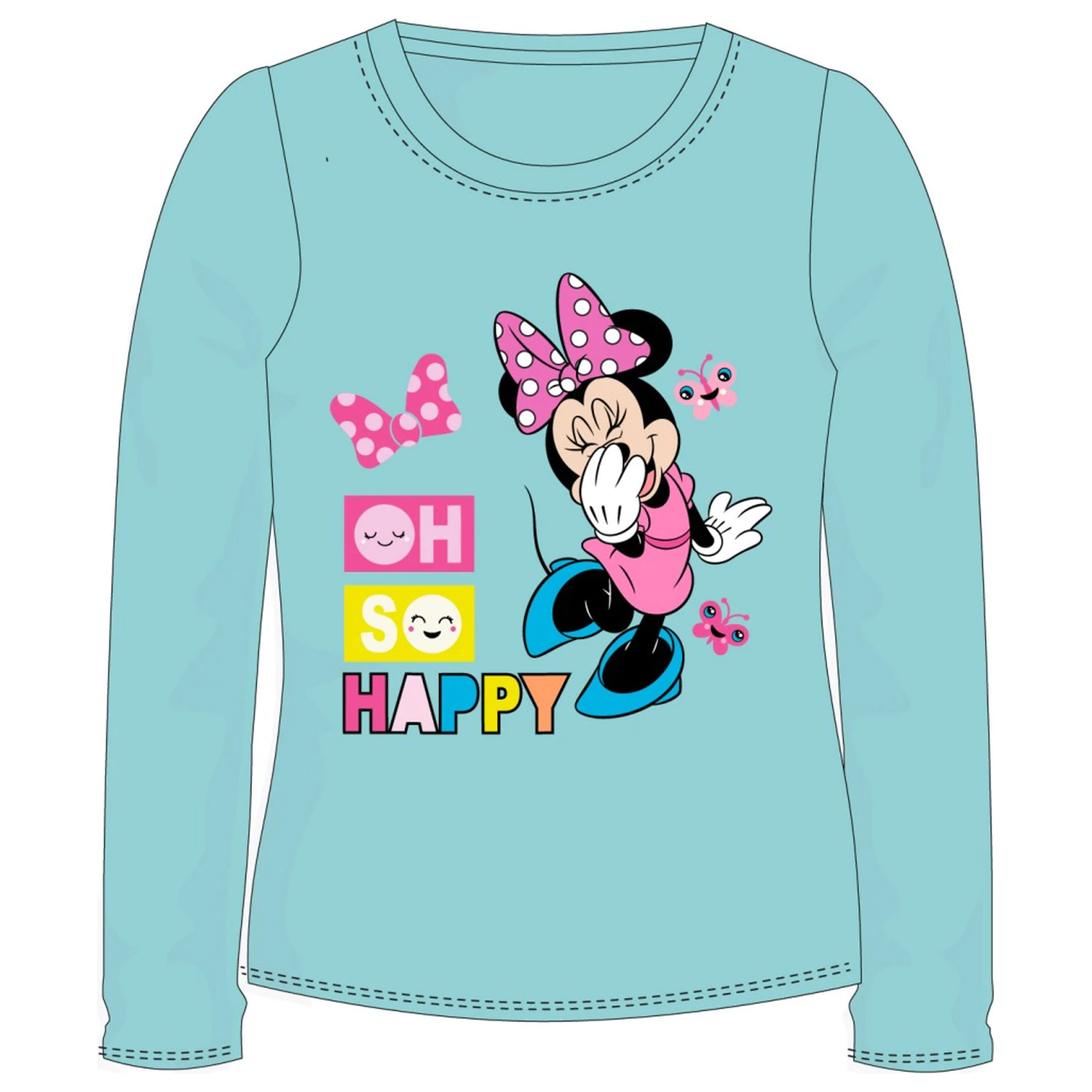 Disney Minnie So Happy Tricou cu maneca lunga pentru copii, Top poza produsului
