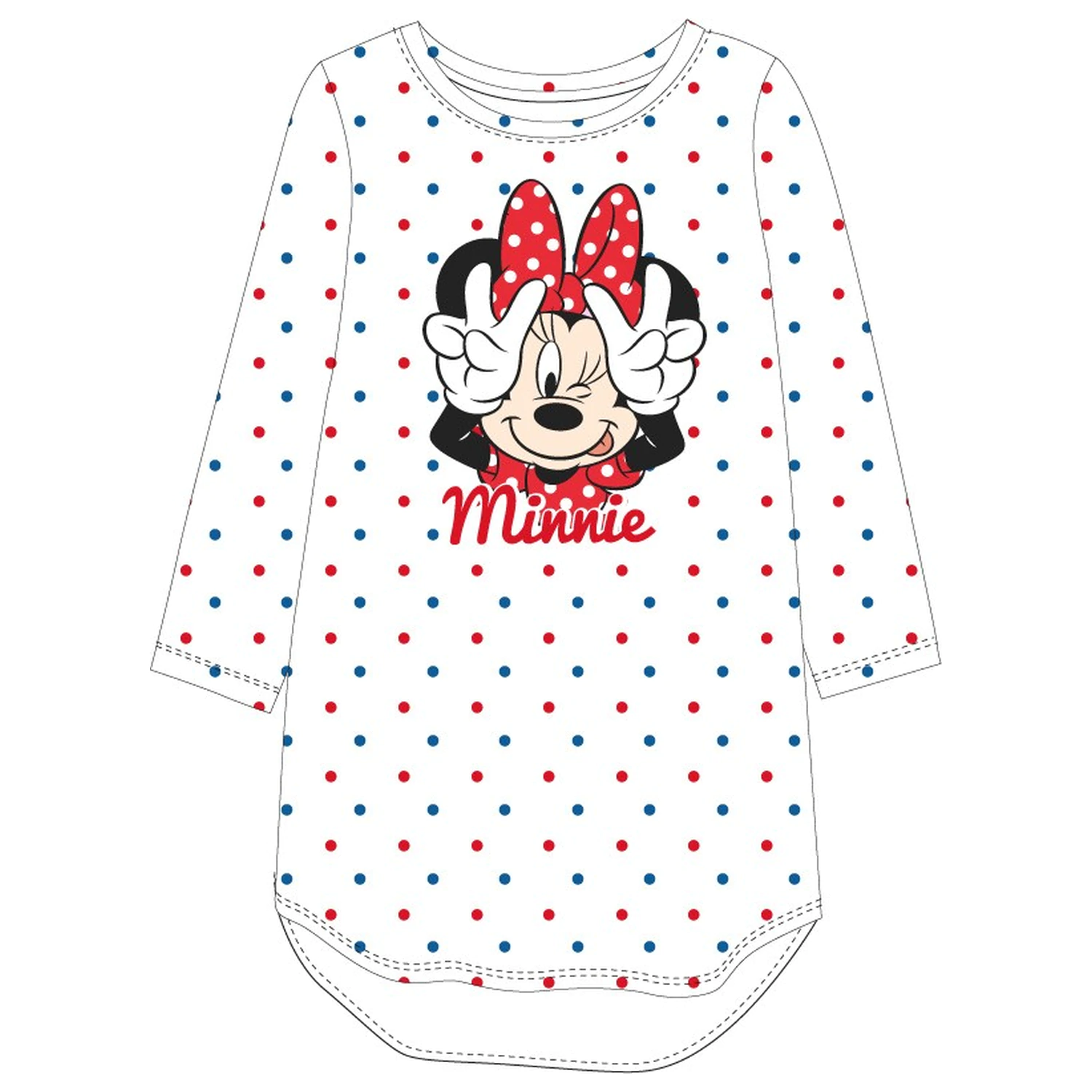 Disney Minnie Peek-a-Bow rochie de noapte pentru copii poza produsului