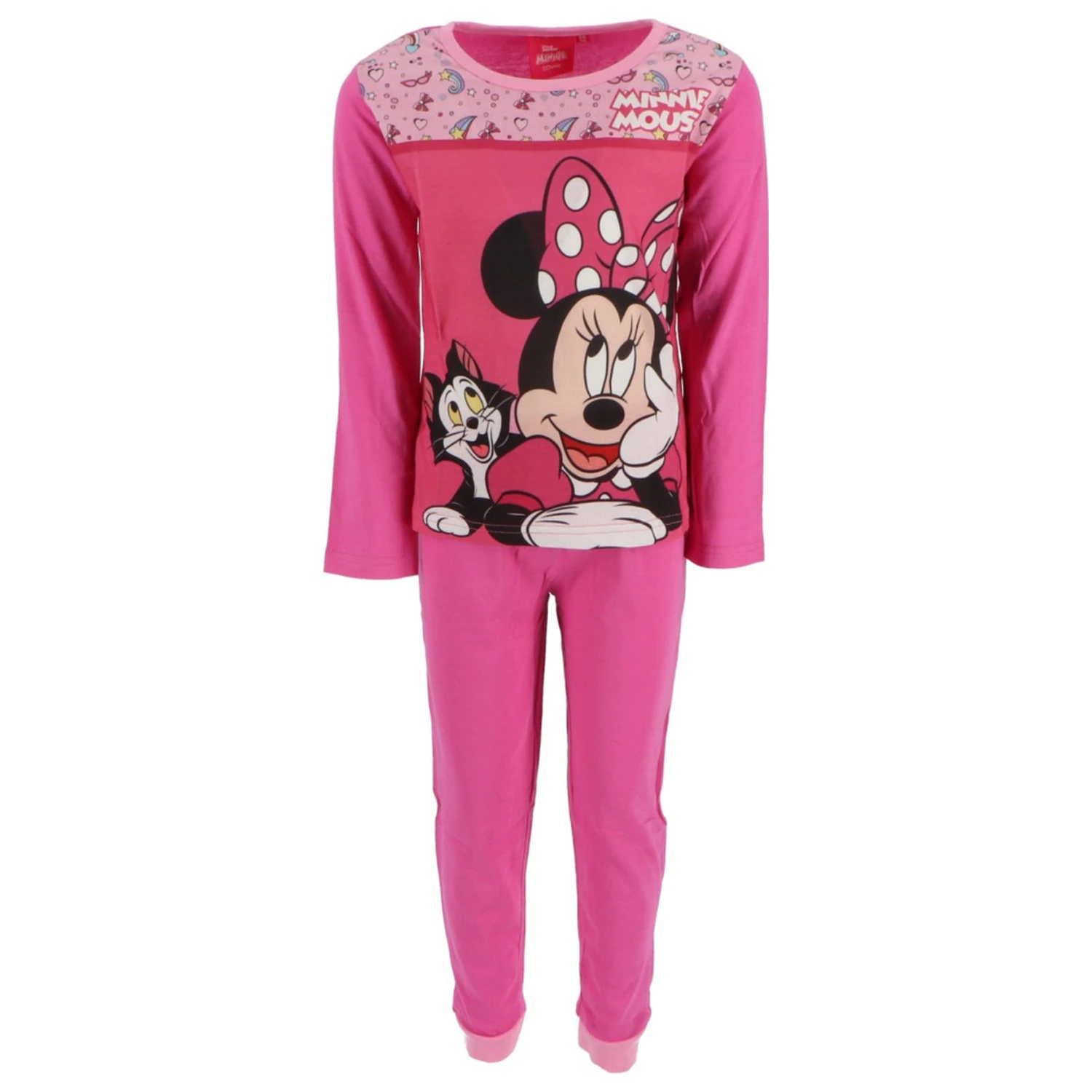Disney Minnie Figaro Pink copii pijama lunga poza produsului