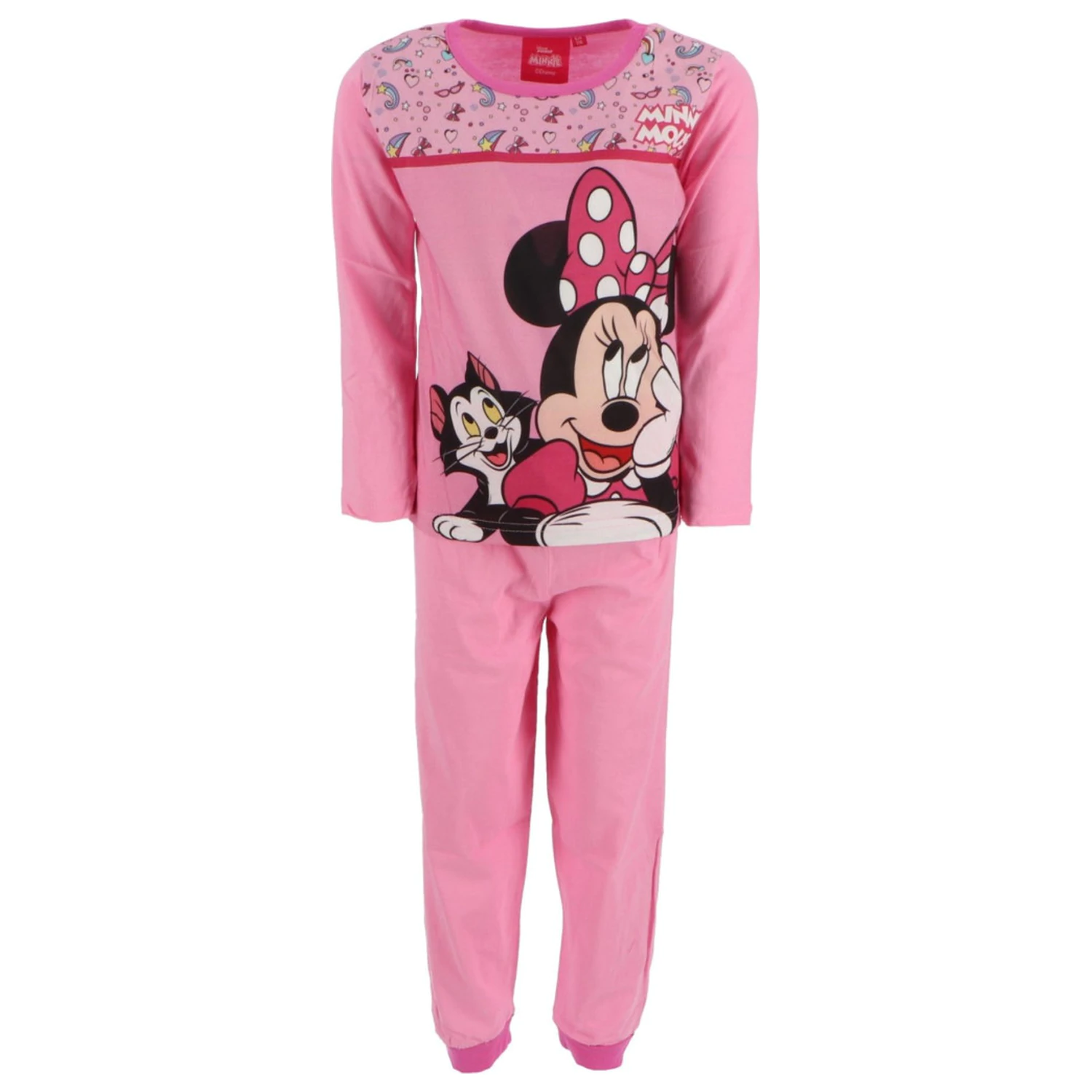 Disney Minnie Figaro Light Pink copii pajama lungi poza produsului
