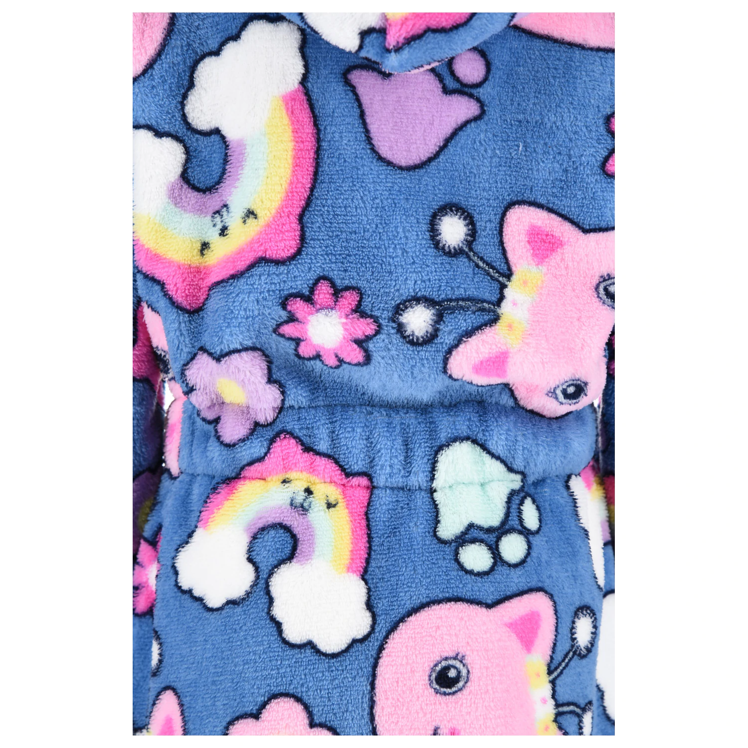 Halat de baie Gabi's Dollhouse Rainbow Kids poza produsului