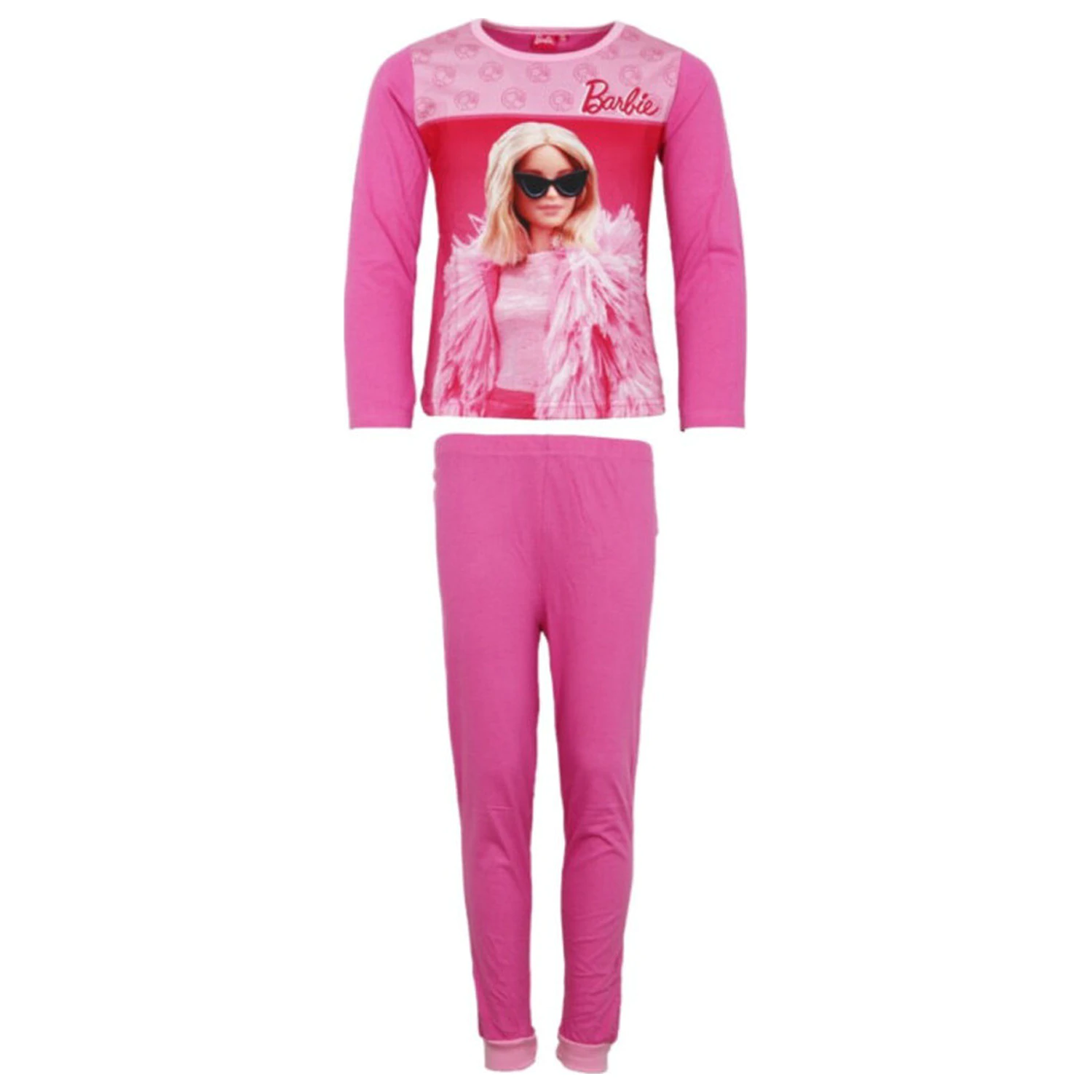 Barbie Elegant Pink Pijama Lunga Copii poza produsului