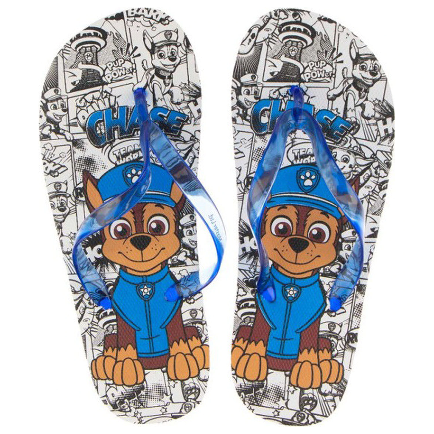 Paw Patrol Comic Blue Kids Papuci, Flip-Flop poza produsului