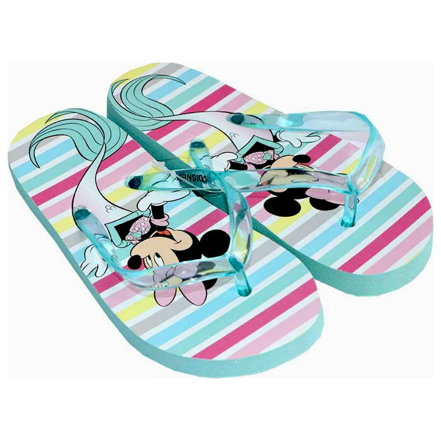 Disney Minnie Mermaid Blue slapi pentru copii, Flip-Flop poza produsului