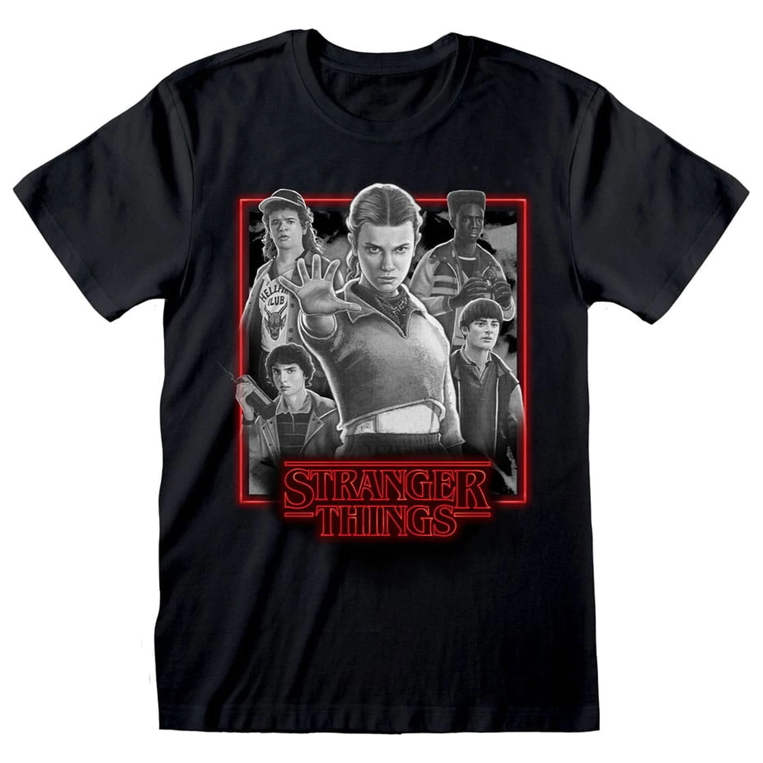 Stranger Things tricou Group Artwork One Last Strange Adventure Colour poza produsului