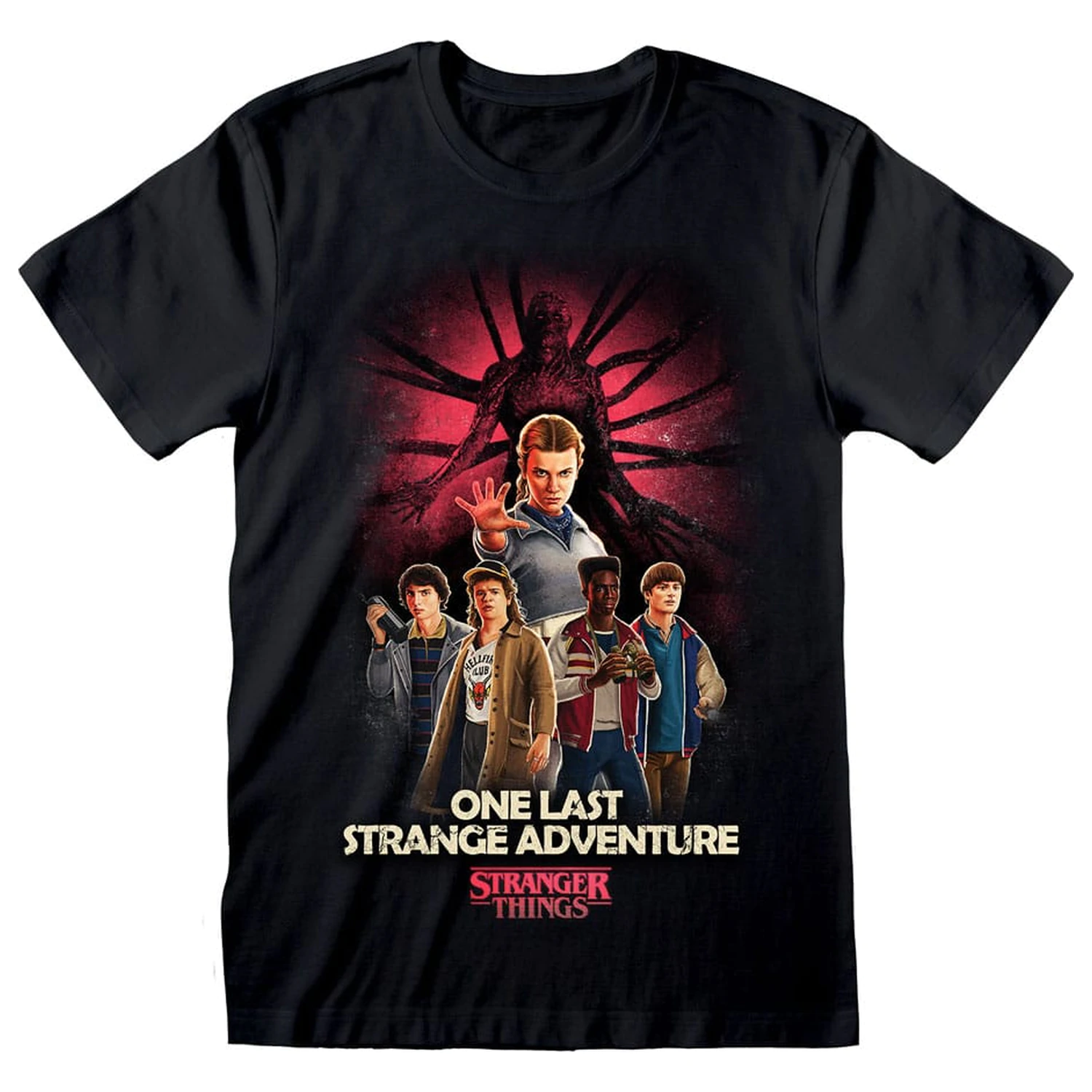 Stranger Things Tricou Group Artwork One Last Strange Adventure Colour poza produsului