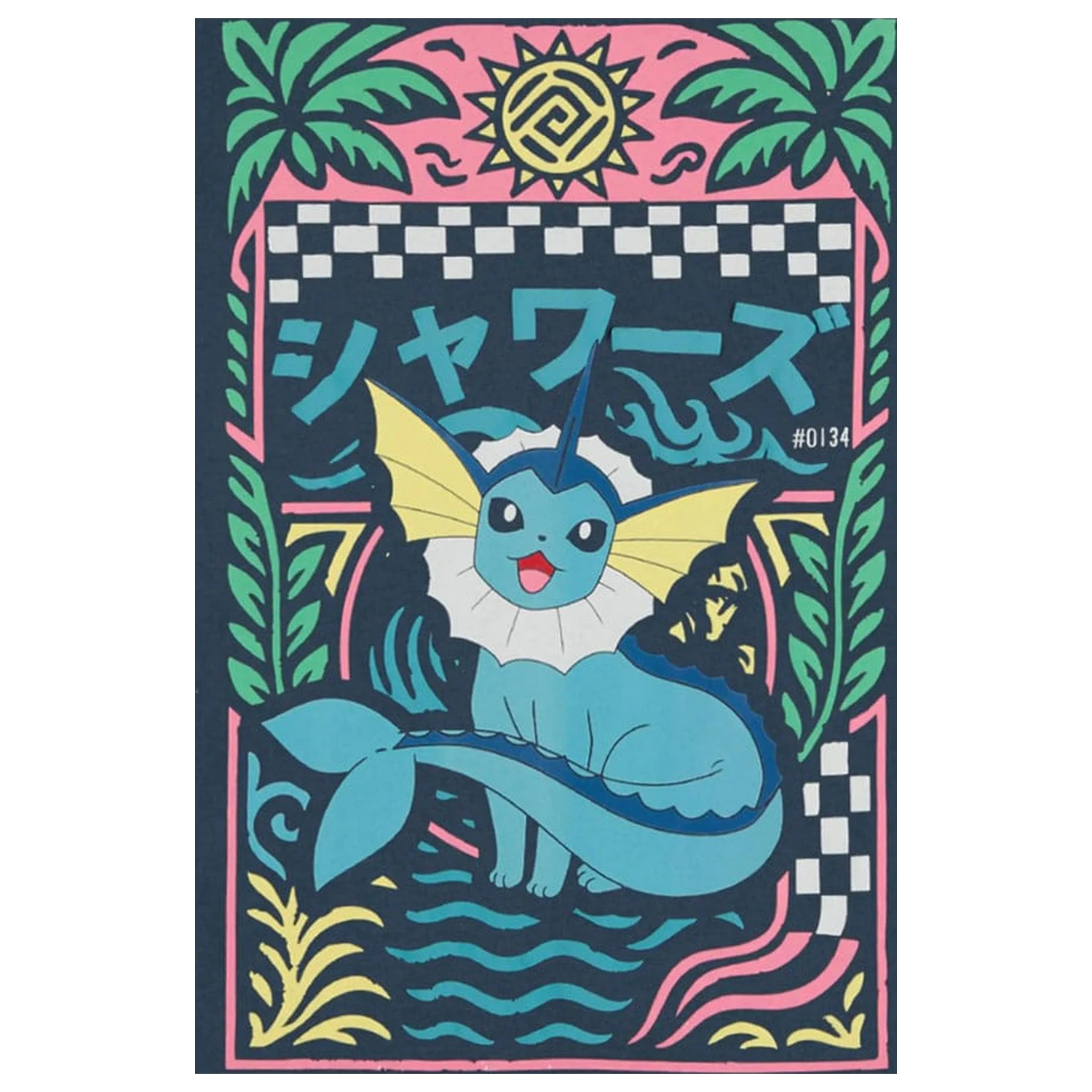 Pokémon Tricou Navy Vaporeon poza produsului