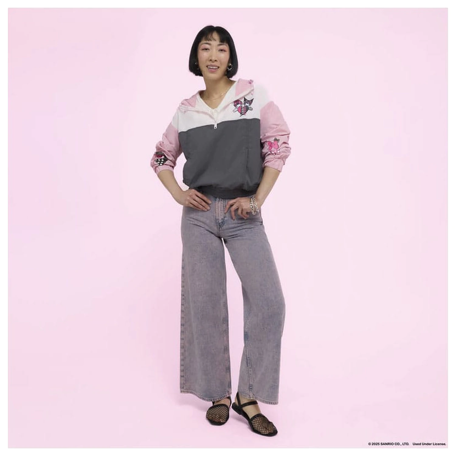 Sanrio by Loungefly jachetă windbreaker My Melody and Kuromi poza produsului