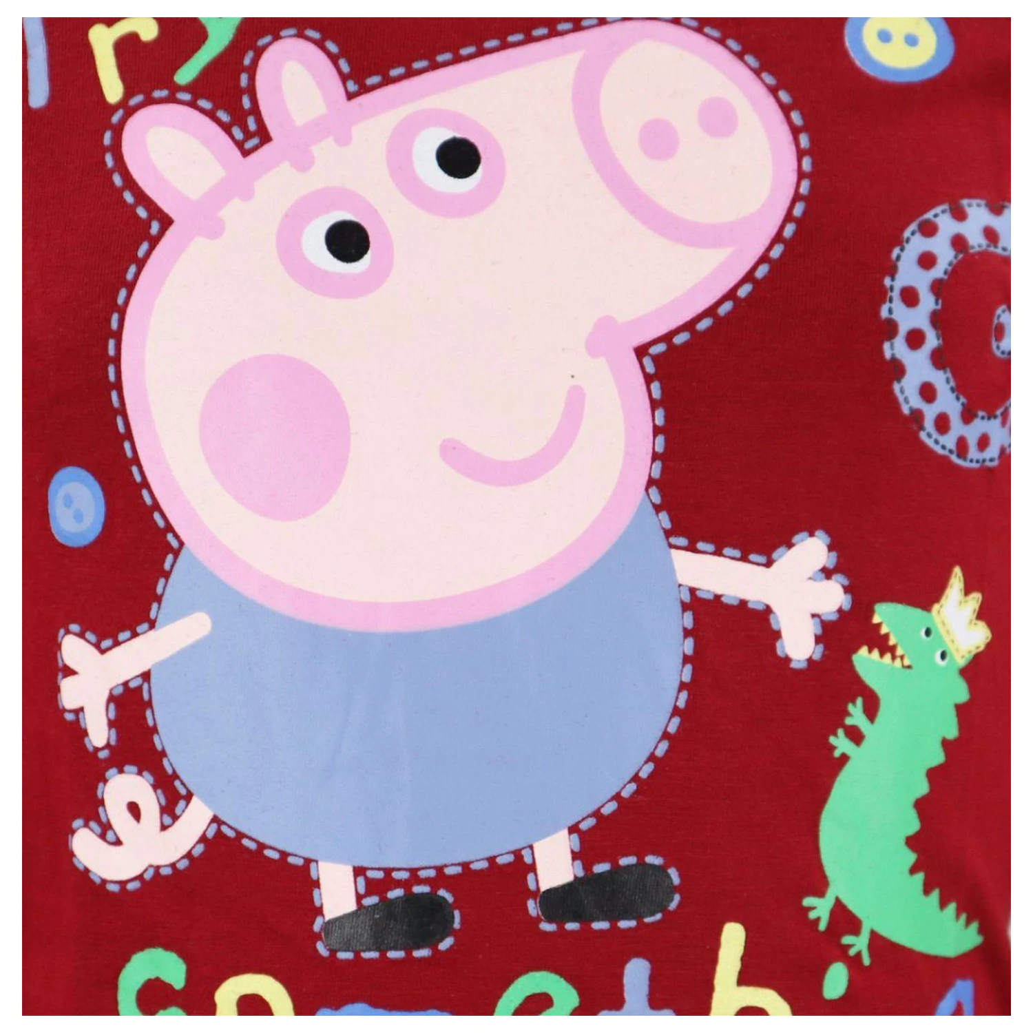 Peppa Pig Something New Tricou cu maneca lunga pentru copii, rosu poza produsului
